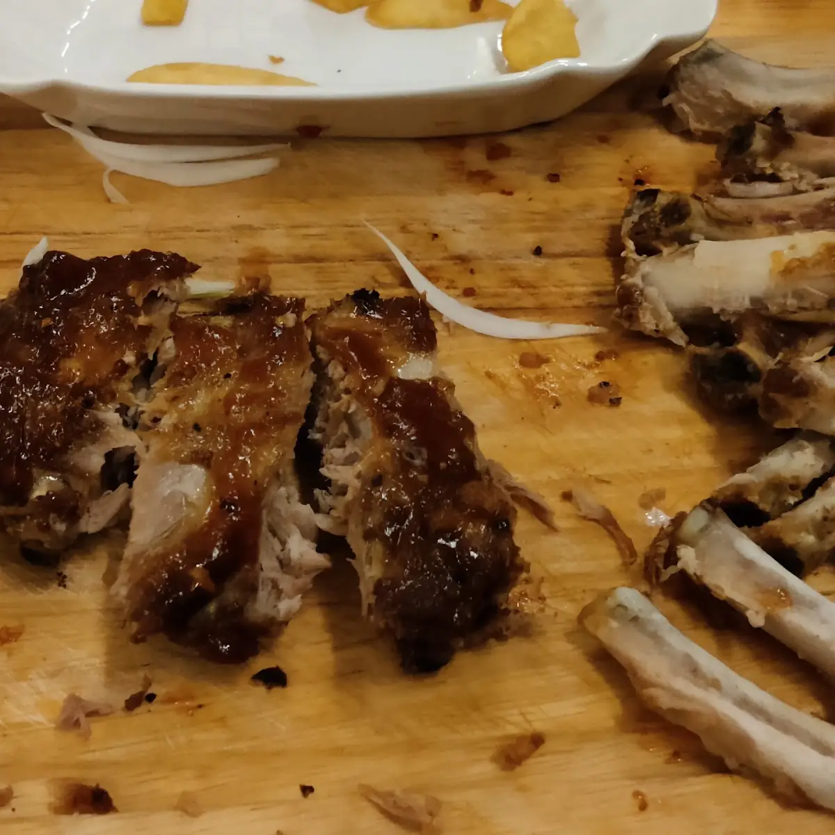 Spareribs Mit Pommes