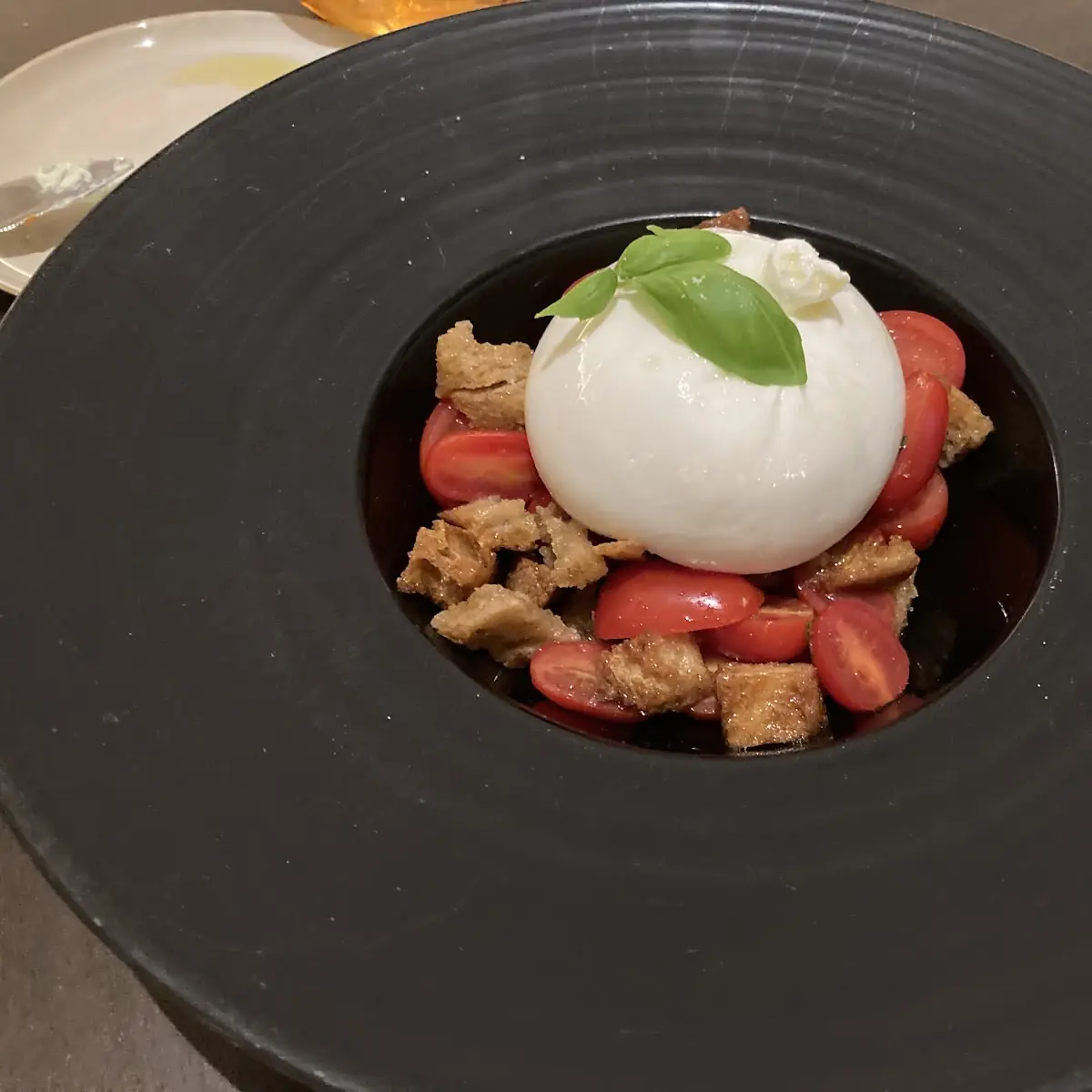 Burrata and Tomatoes
