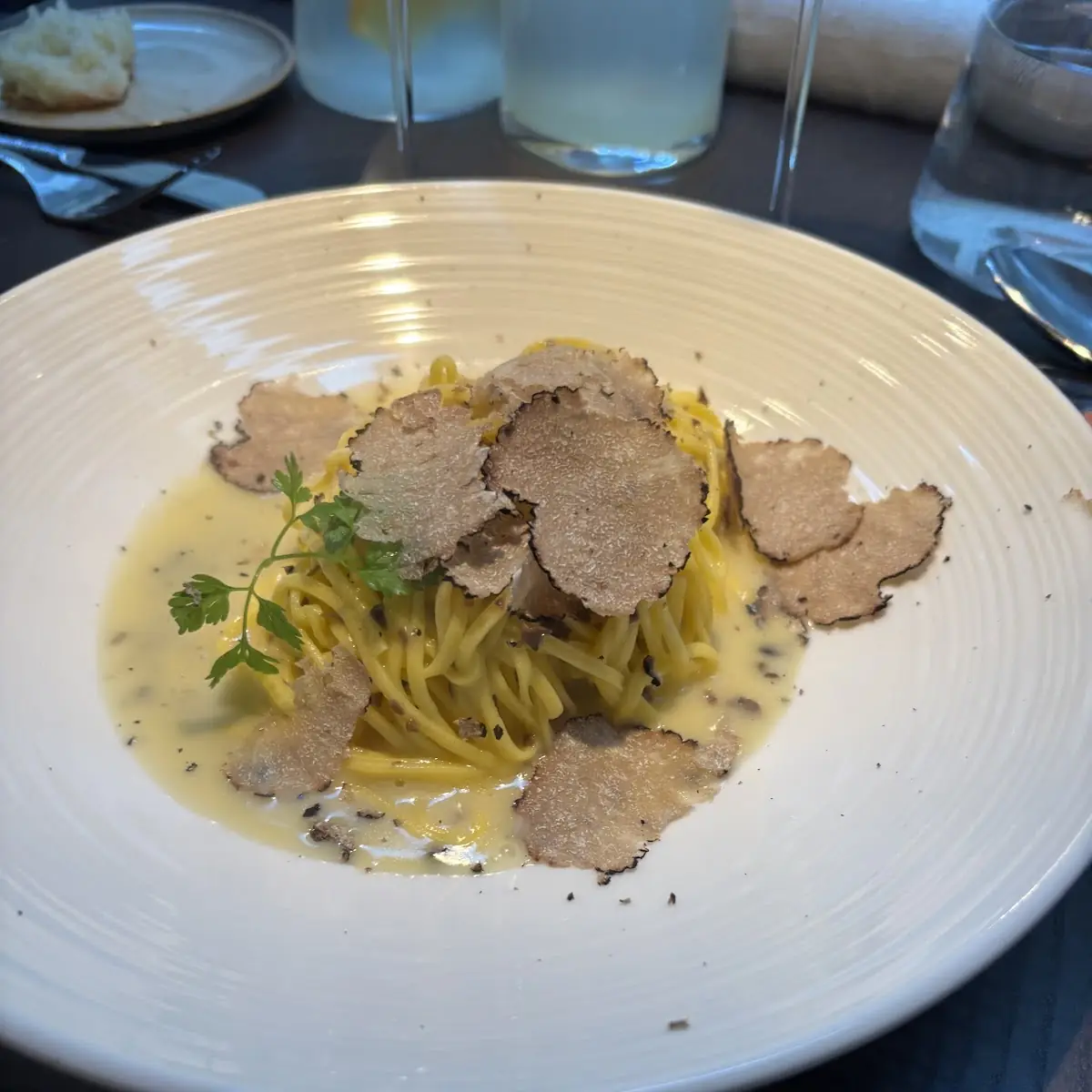 Selfmade Pasta With Truffles