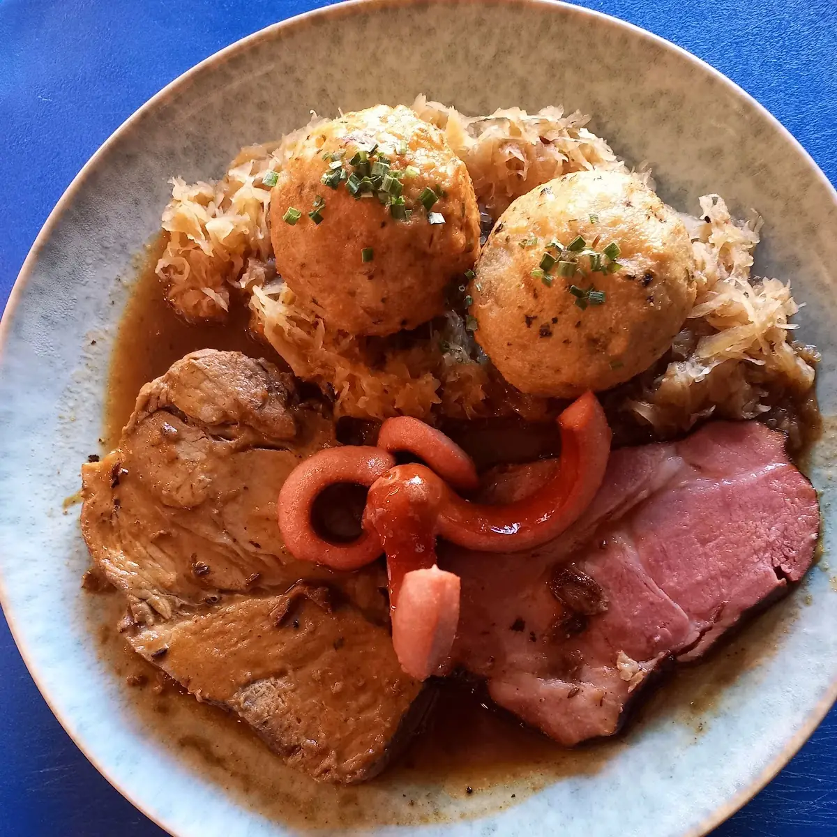 Bauernschmaus Mit Semmelknödel