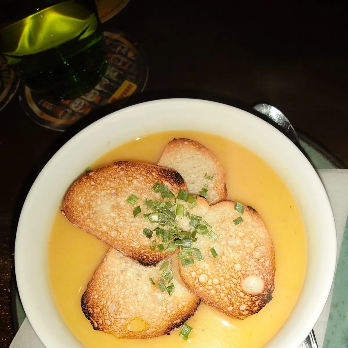 Menü Suppe Karotten Ingwer
