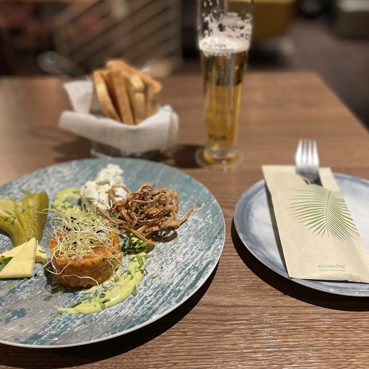 Lachs Tatar