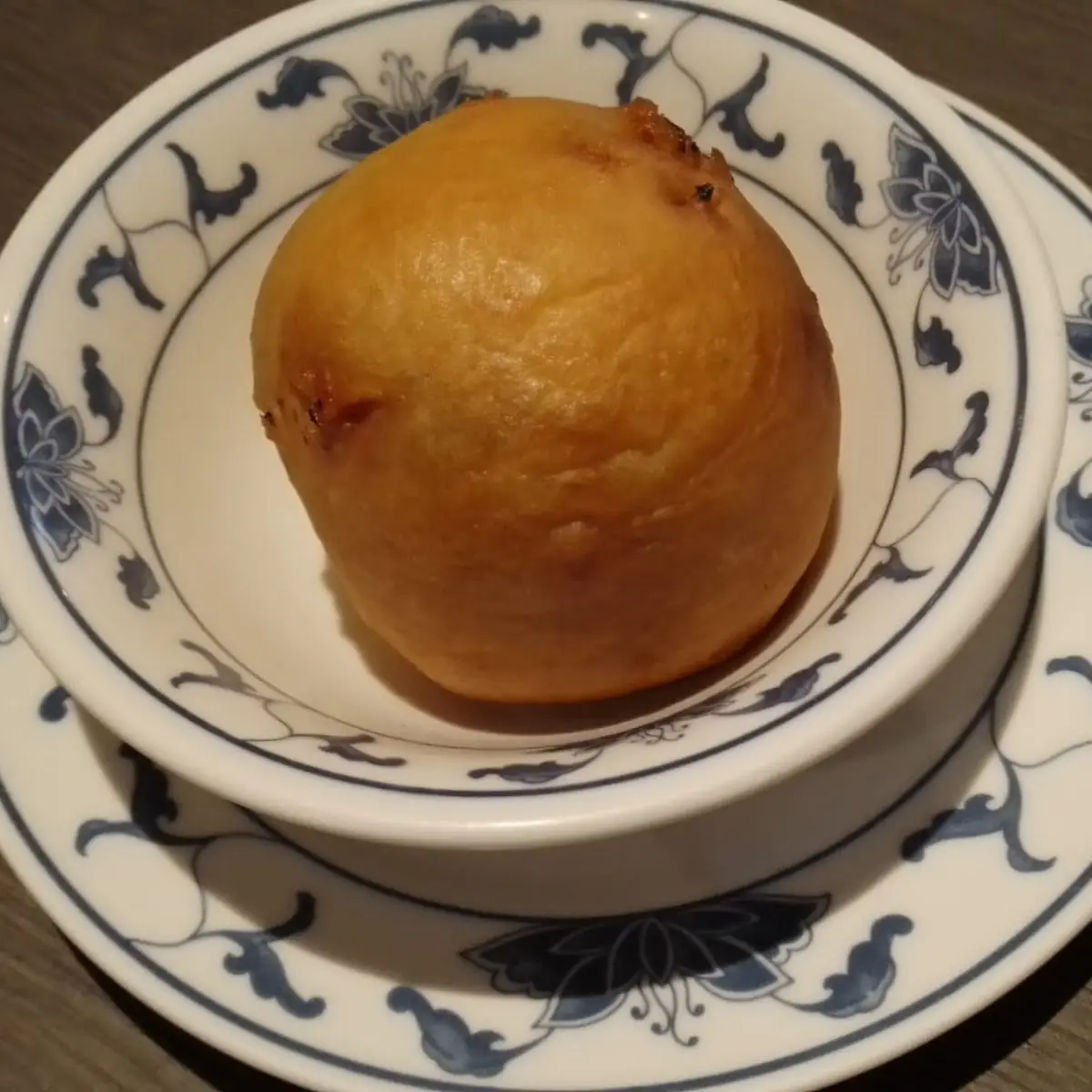 Flammbierte Eiskugel