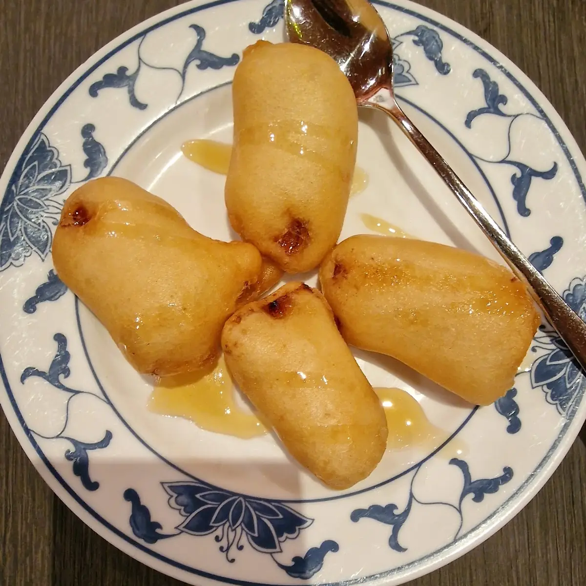 Gebackenes Obst Mit Honig