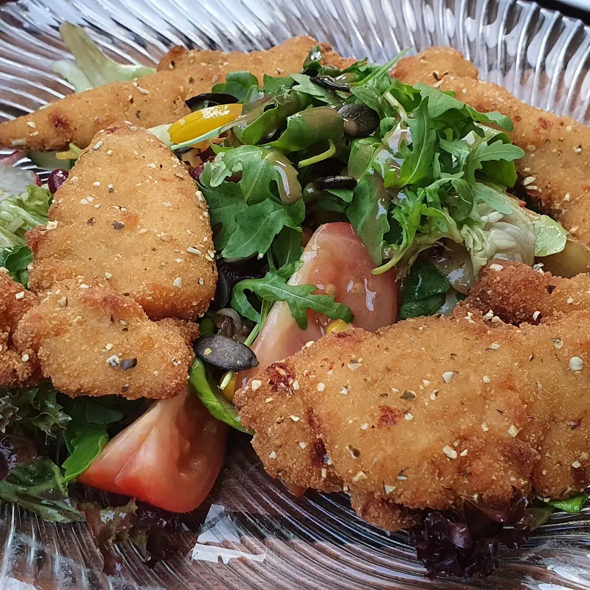 Brathendlsalat