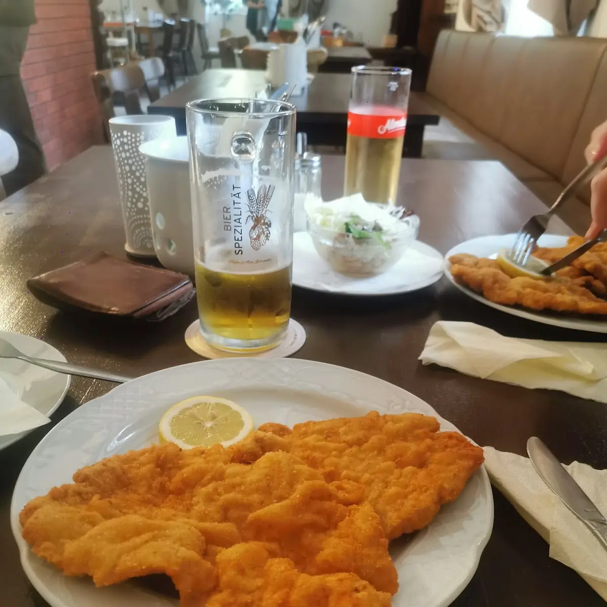 Wiener Schnitzel Mit Salat