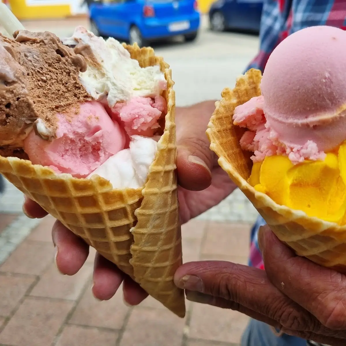 Köstliches Eis