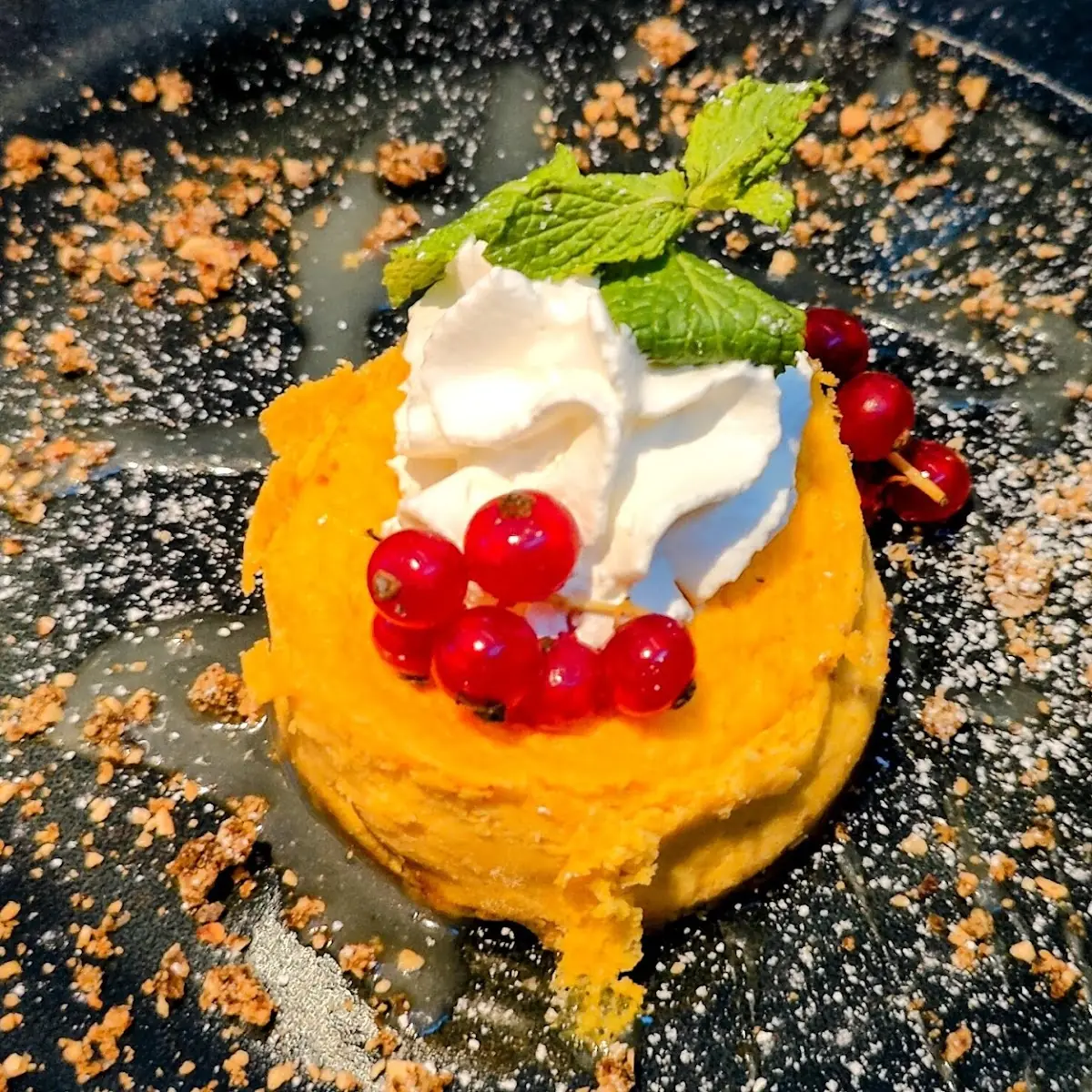 Kürbis-cheesecake, Sportsbar-Happyland