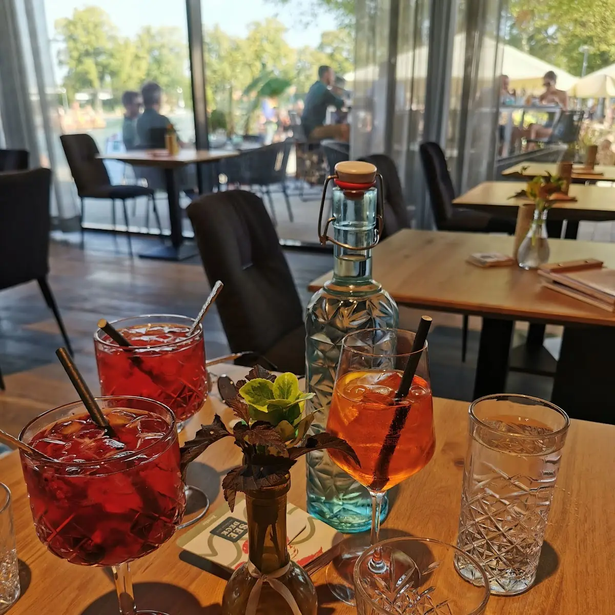 Lillet Berry and Aperol
