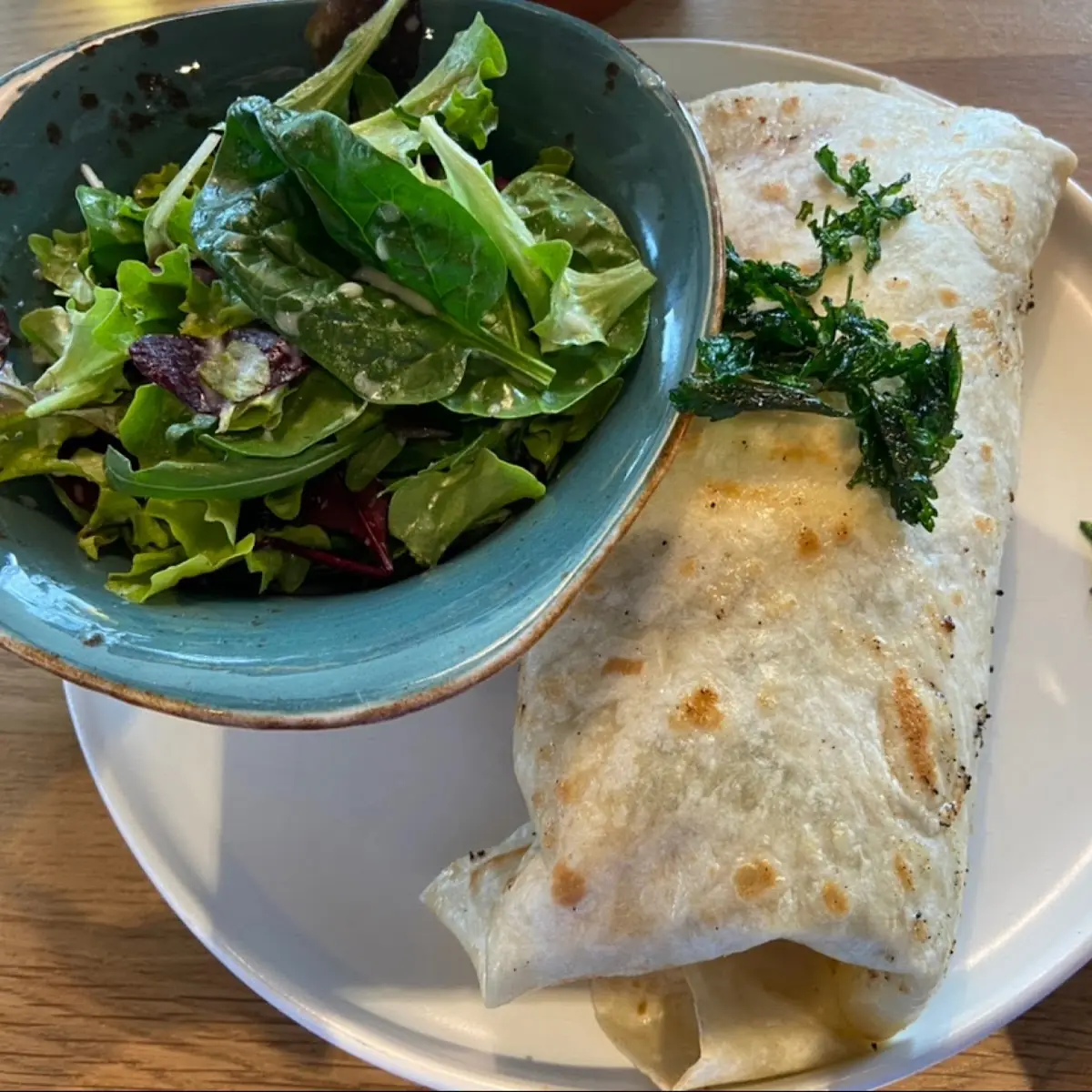 Veganer Wrap