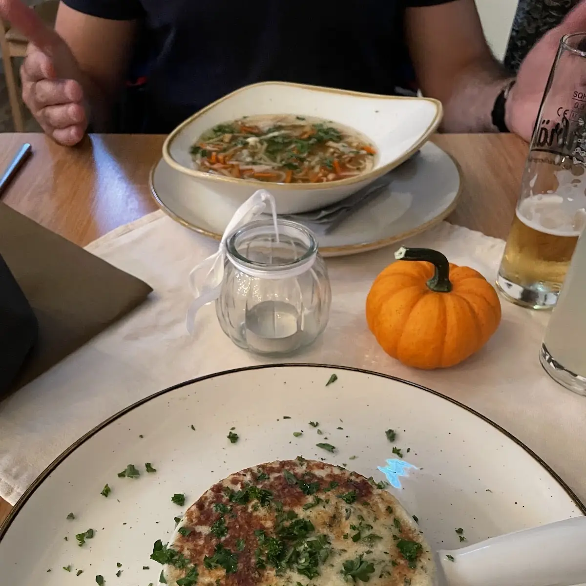 Suppe Mit Flädle