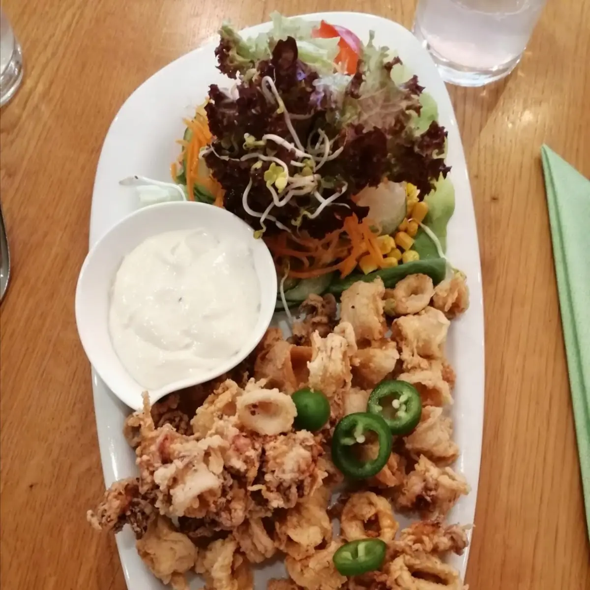 Calamari Fritti E Pimento