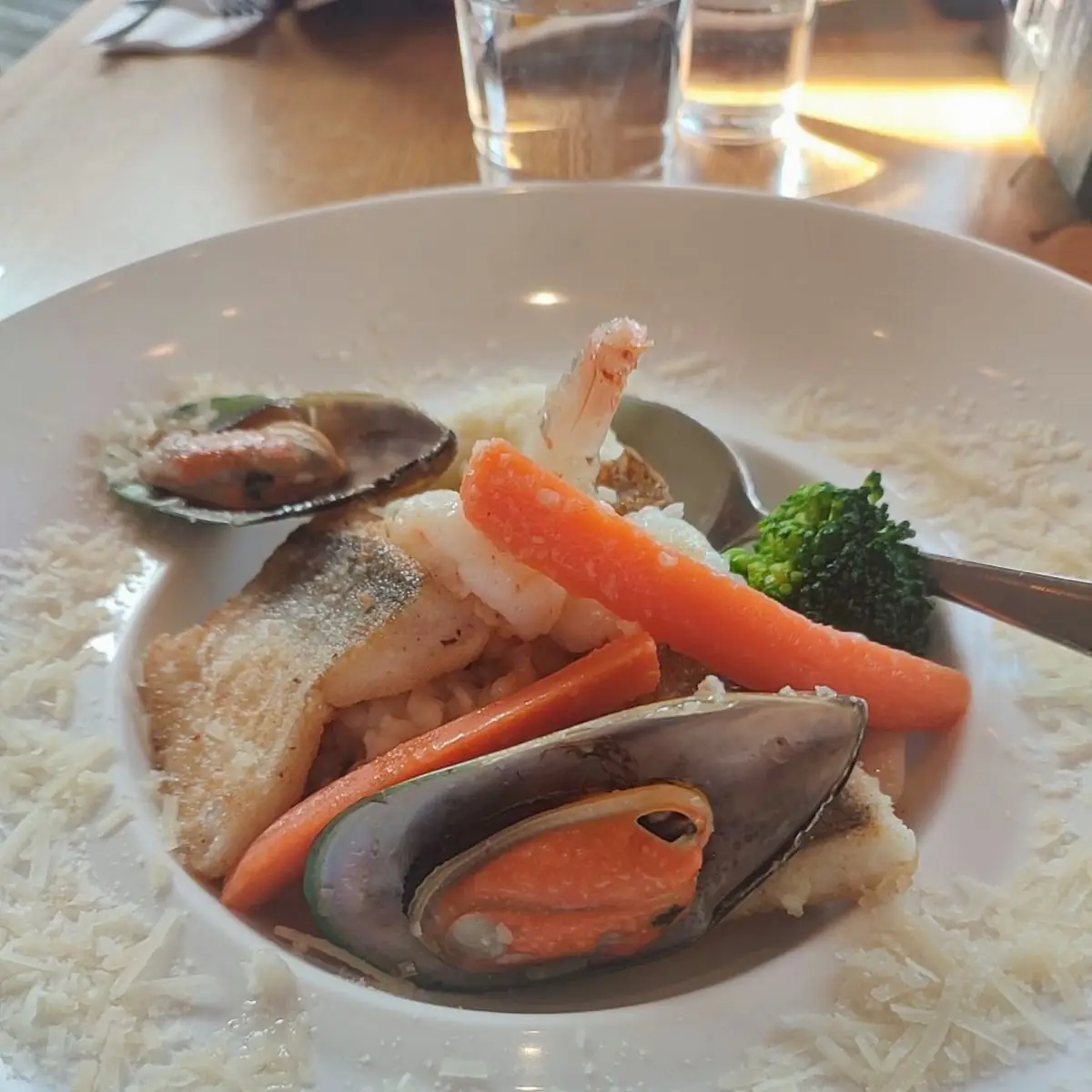 Meeresfrüchte Risotto