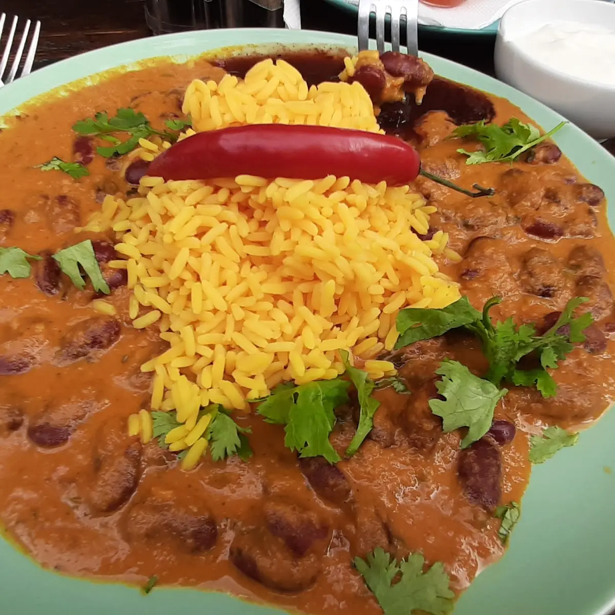 Bohnen Curry