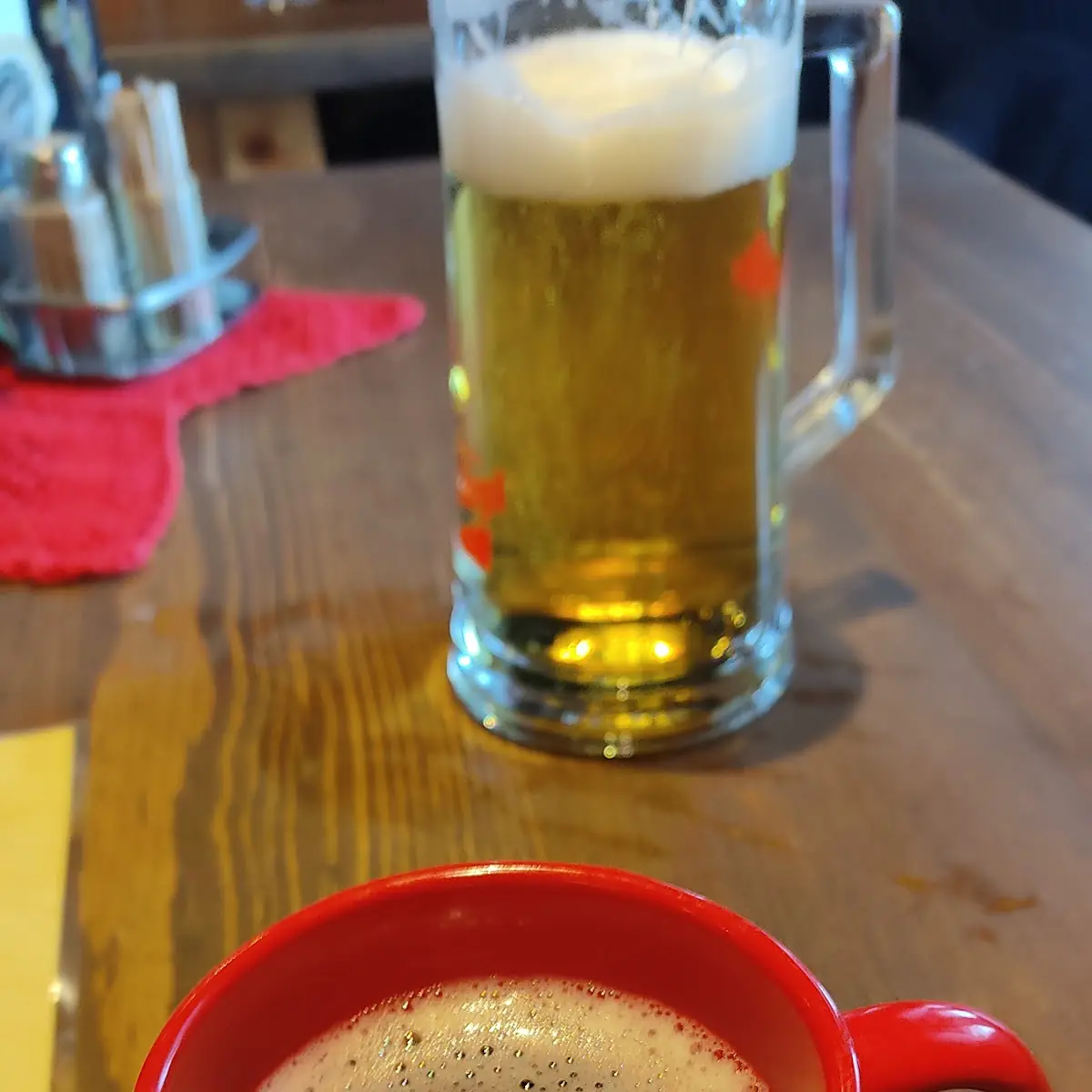 Gluehwein Bier
