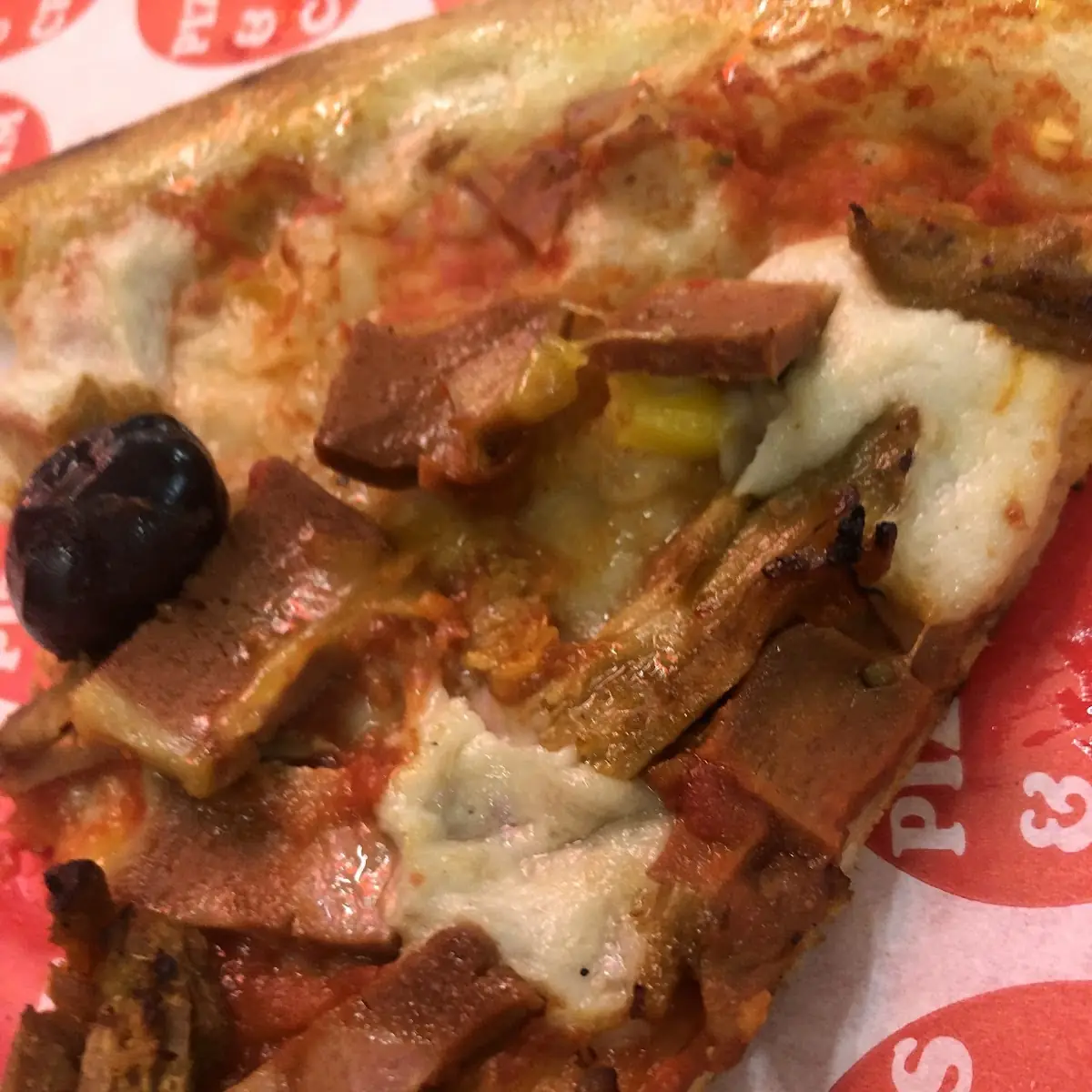 Vegan Bacon Pizza