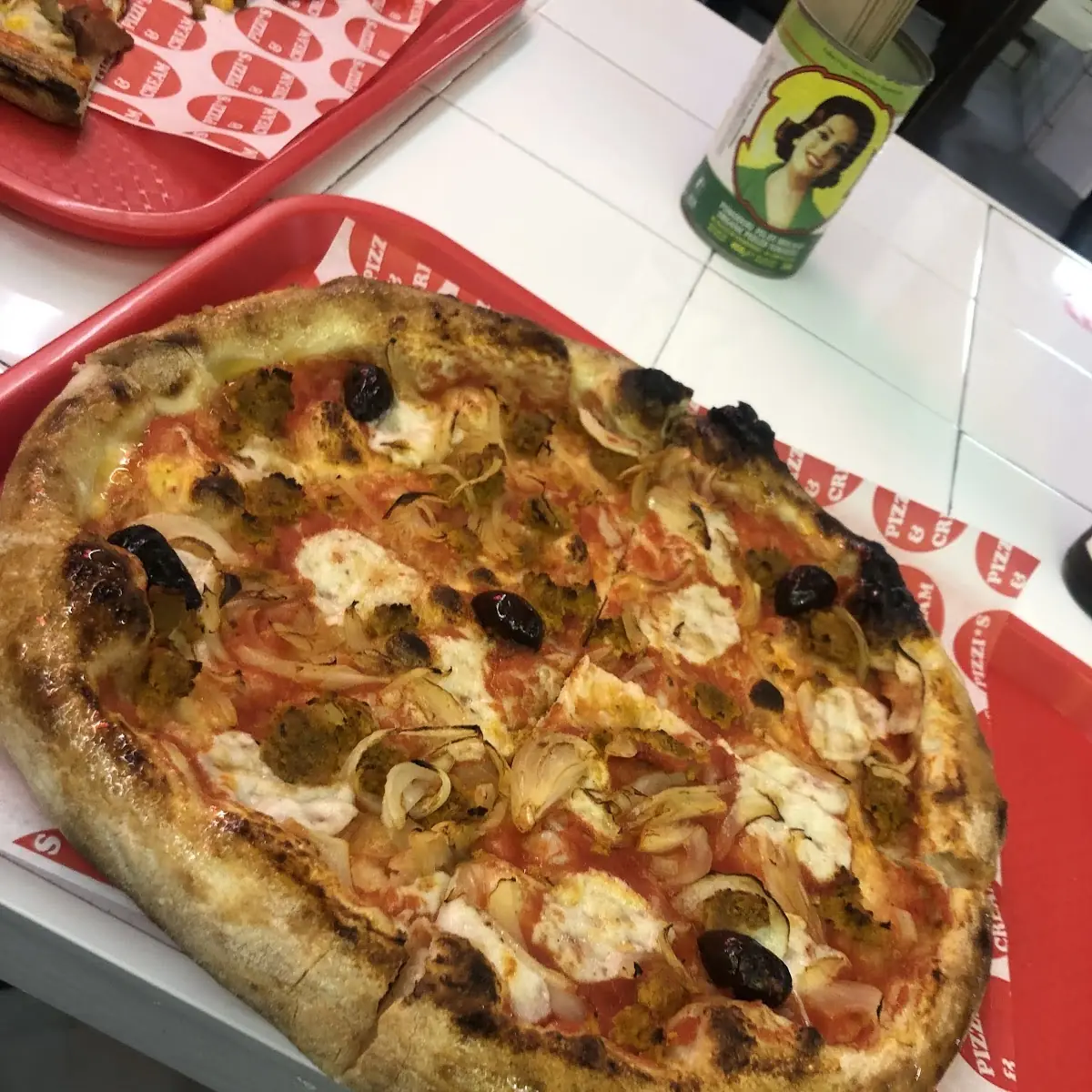 Vegan Tuna Pizza
