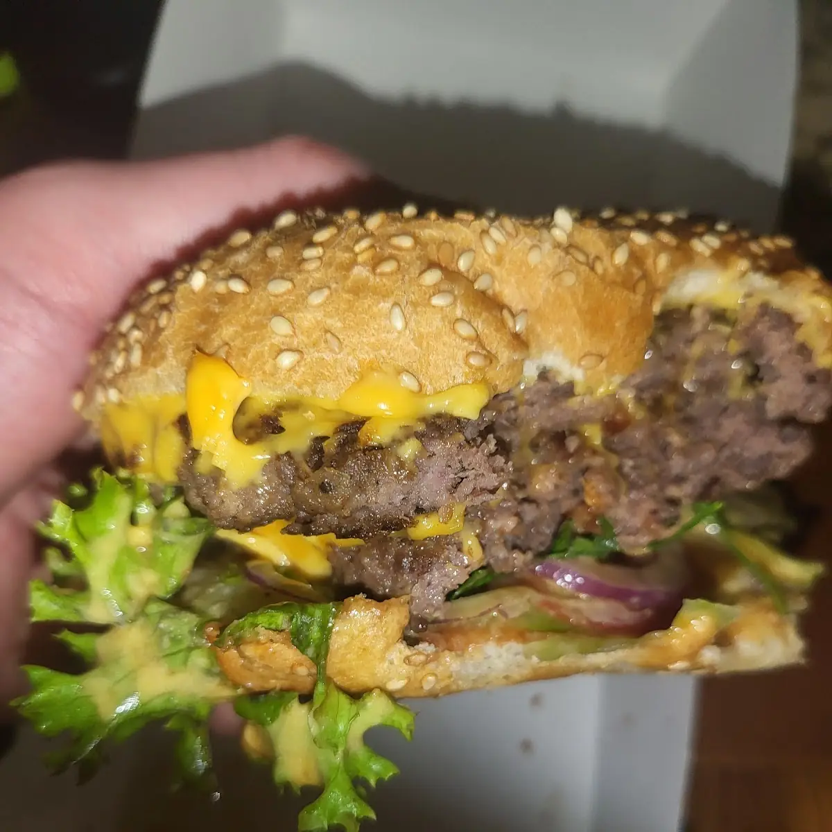 Double Cheeseburger Extra Käse