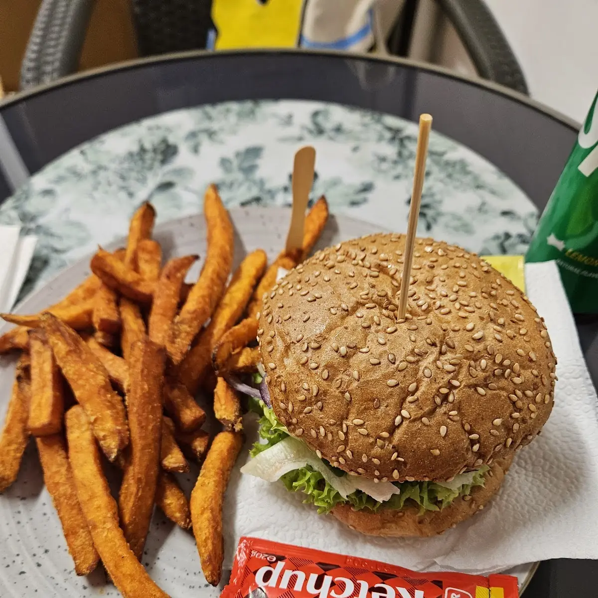 Veggie Burger Menü