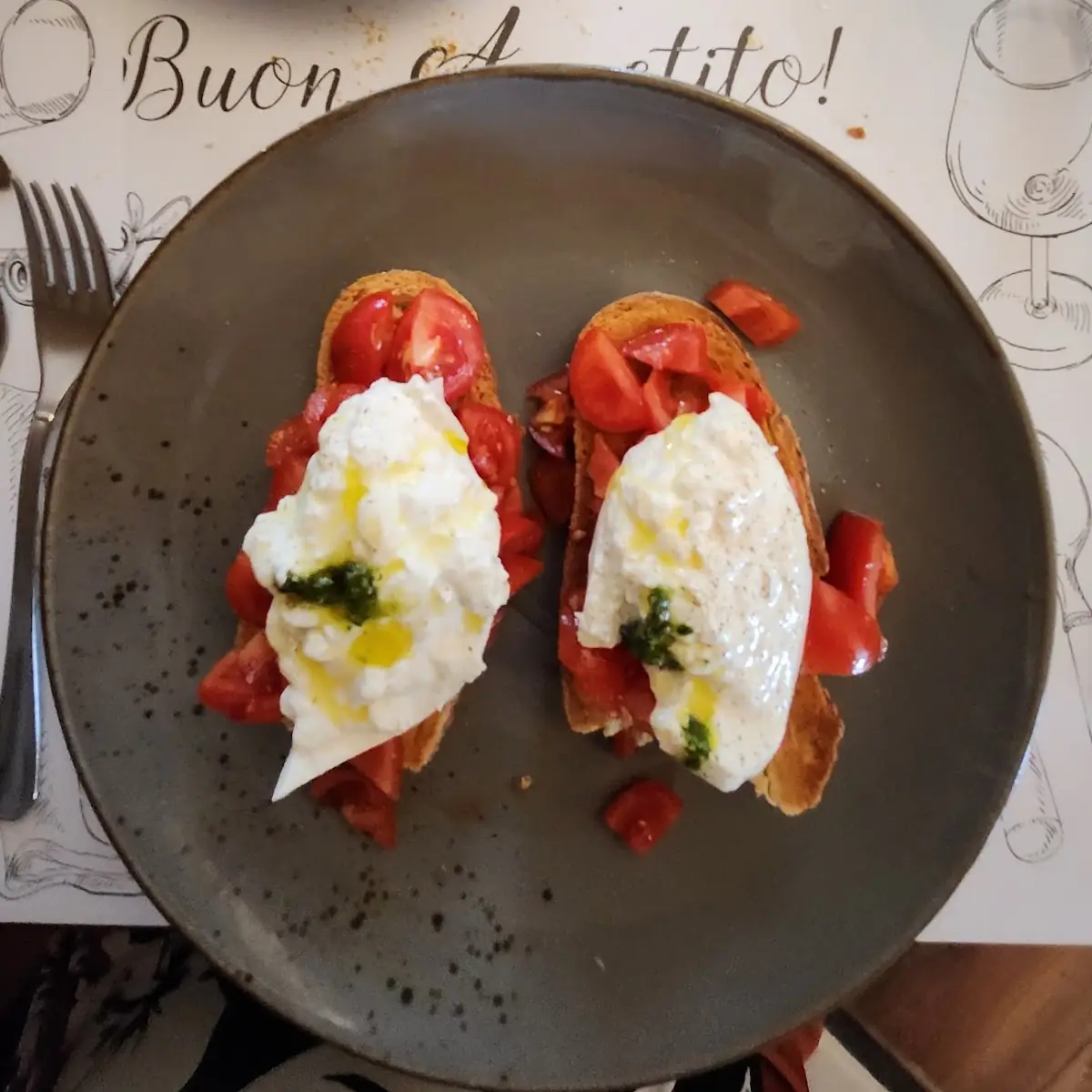 Bruschetta Mit Burrata