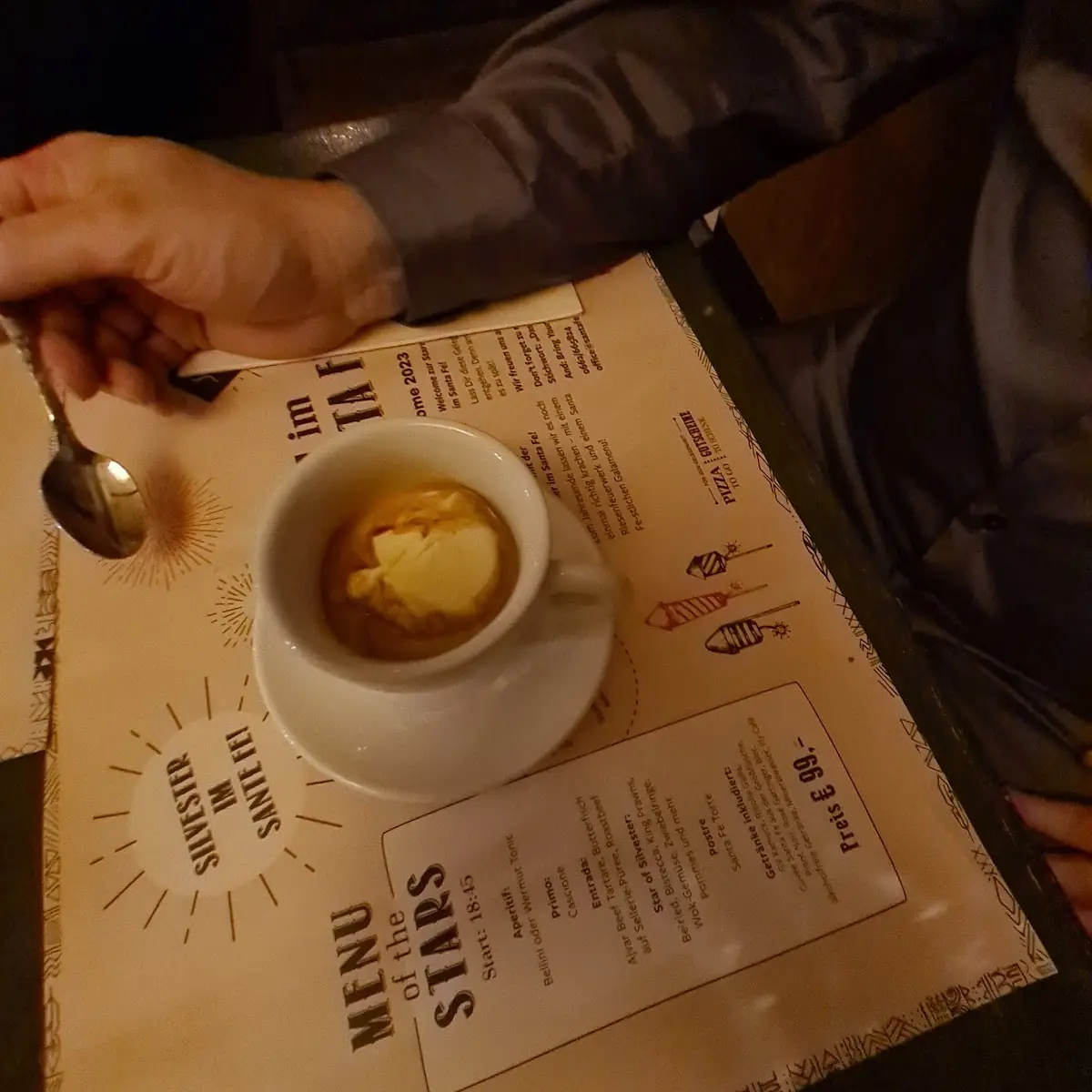 Espresso Mit Vanilleeis