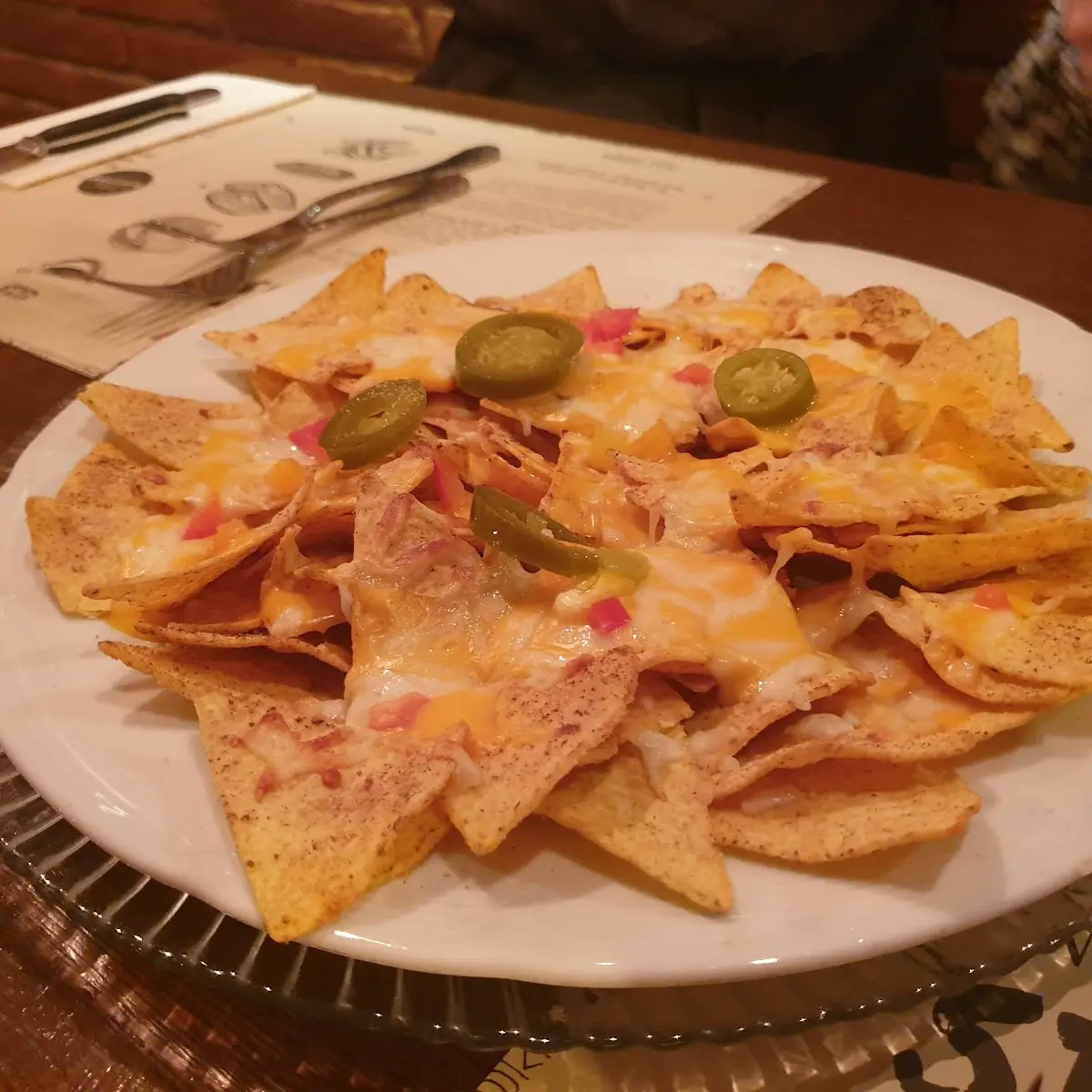 Vorspeise Nachos Mit Käse