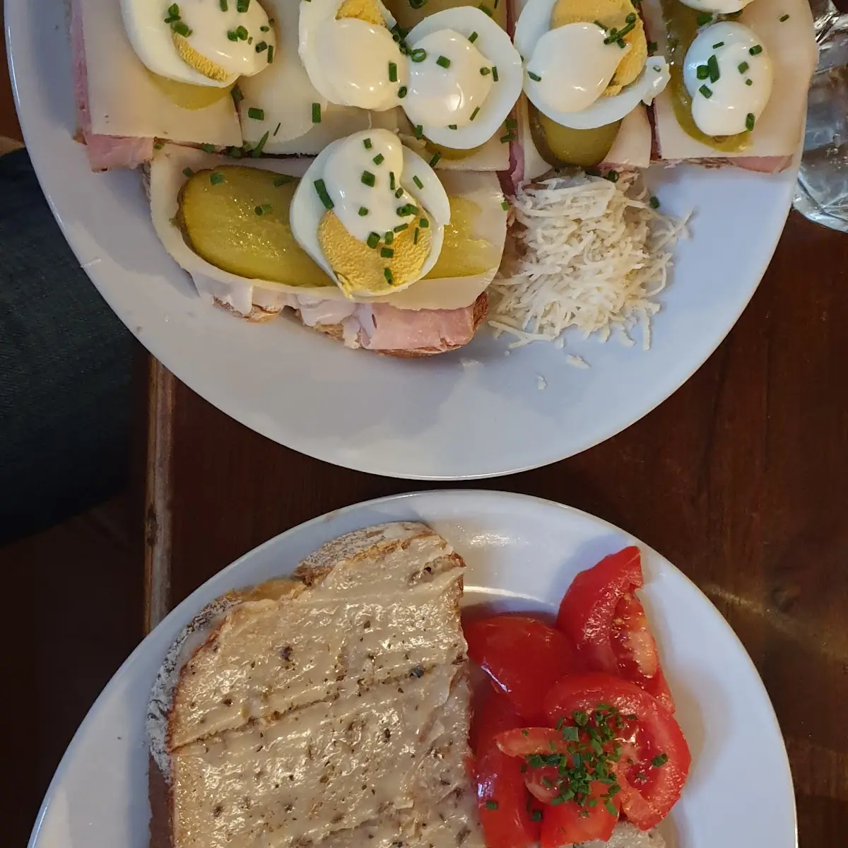 Belegtes Brot Bratl Schmalz