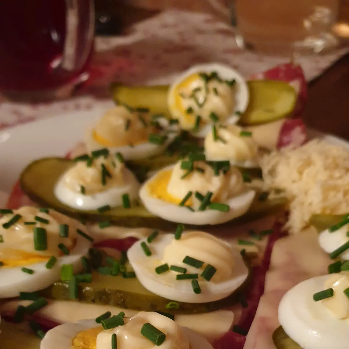 Belegtes Brot Mit Mangalitzasalami