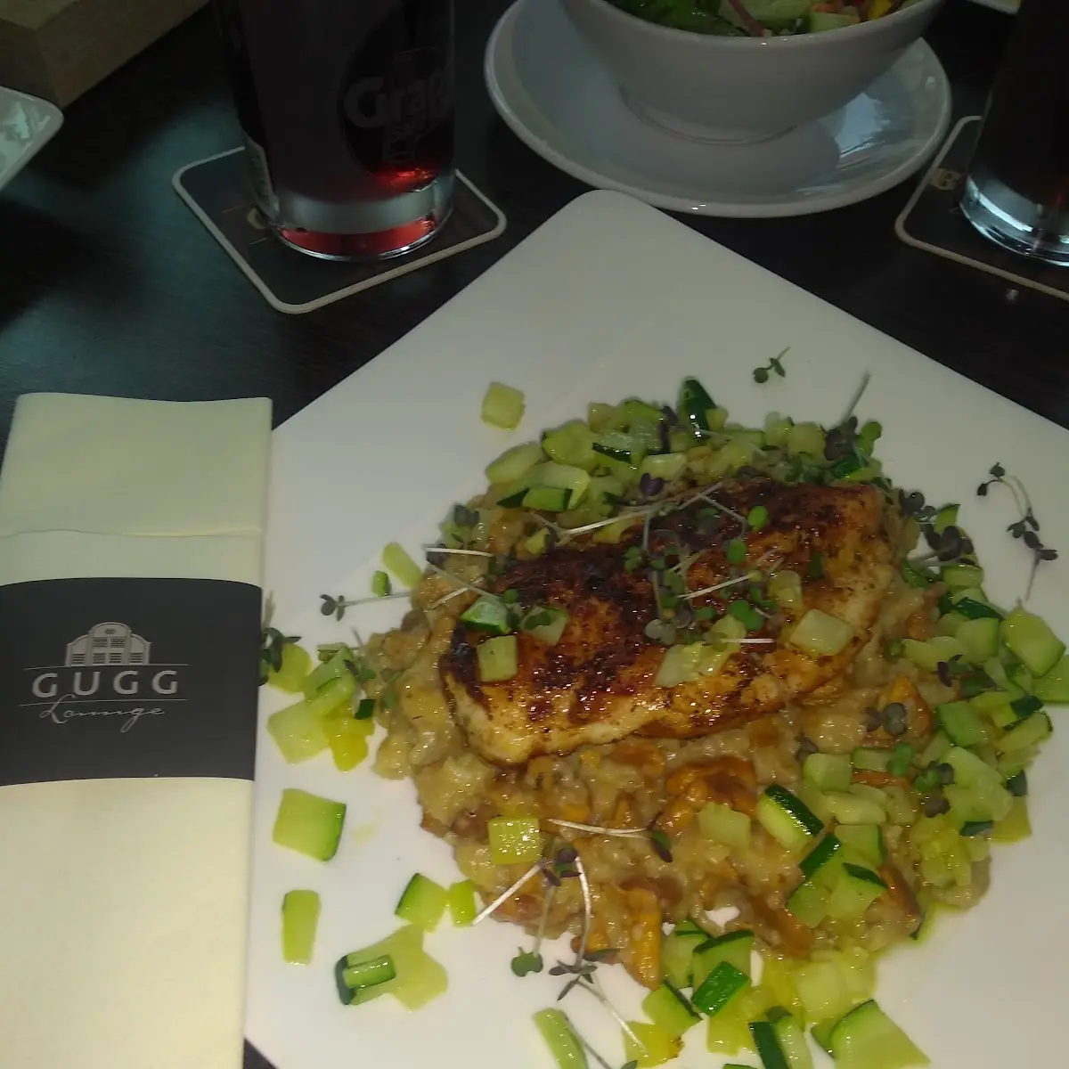 Hähnchenbrust Mit Pfifferling Risotto