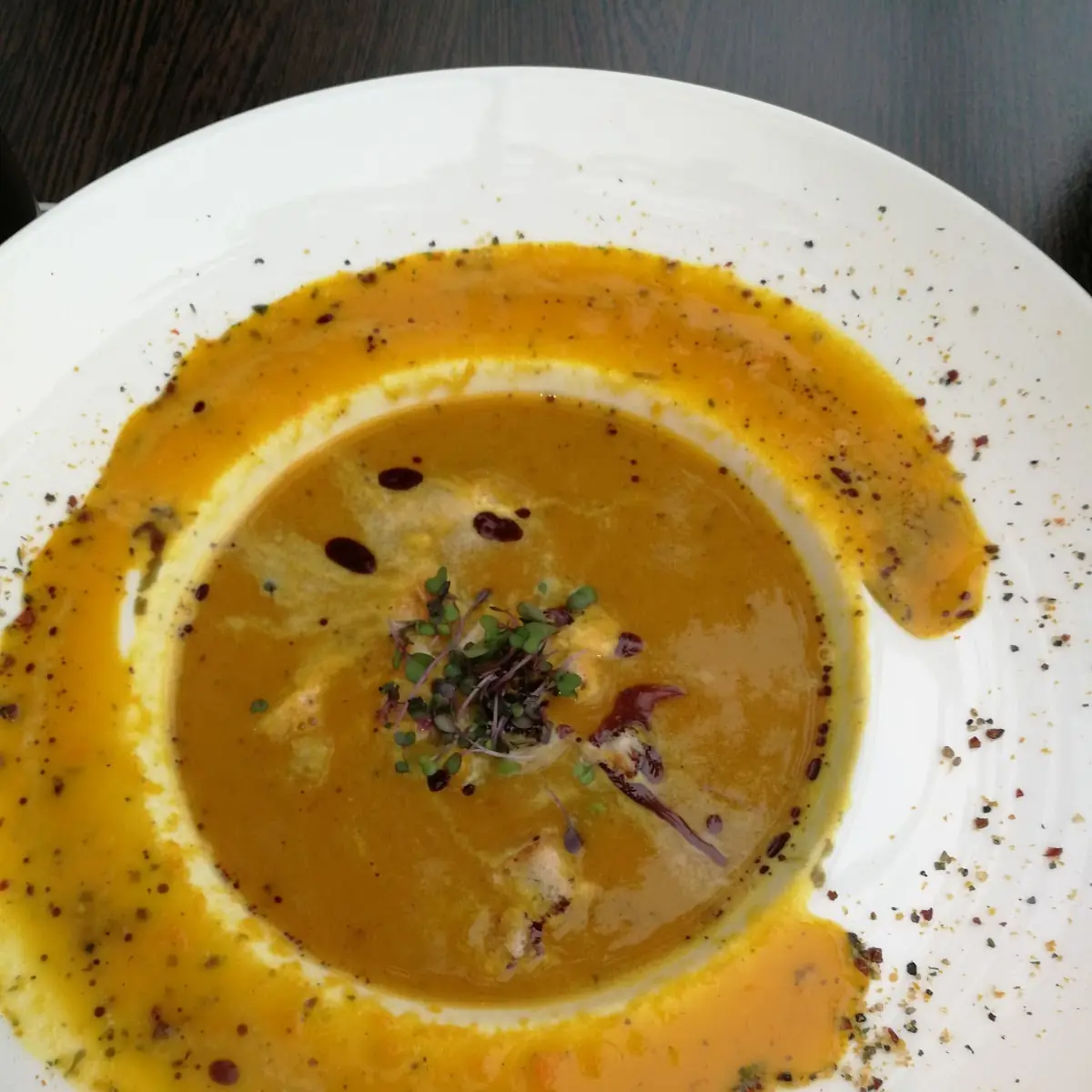 Kürbiscremesuppe