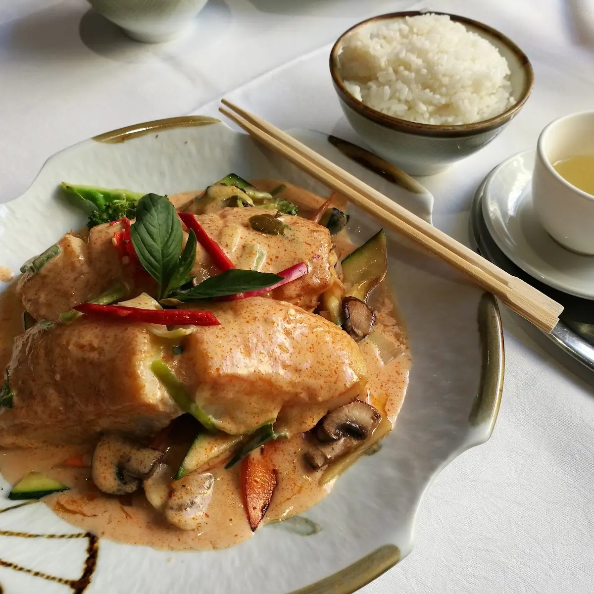 Fisch Filets In Kokossauce