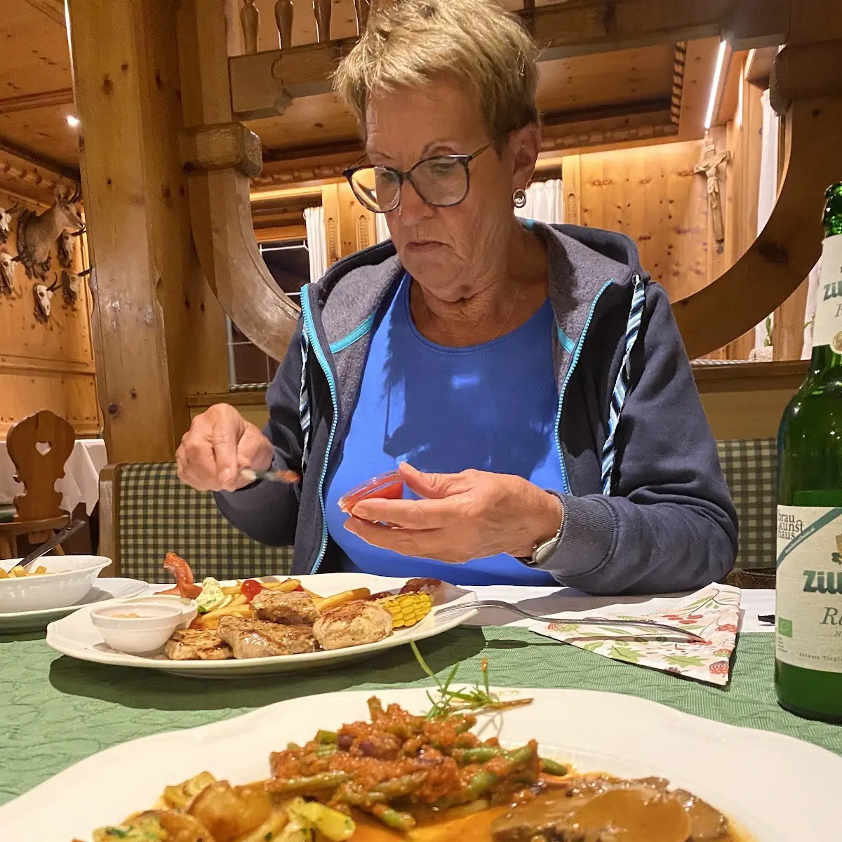 Lende Und Zwiebelrostbraten