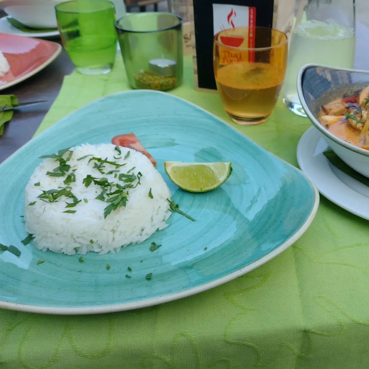 Thai Curry Mit Huhn Mittelscharf