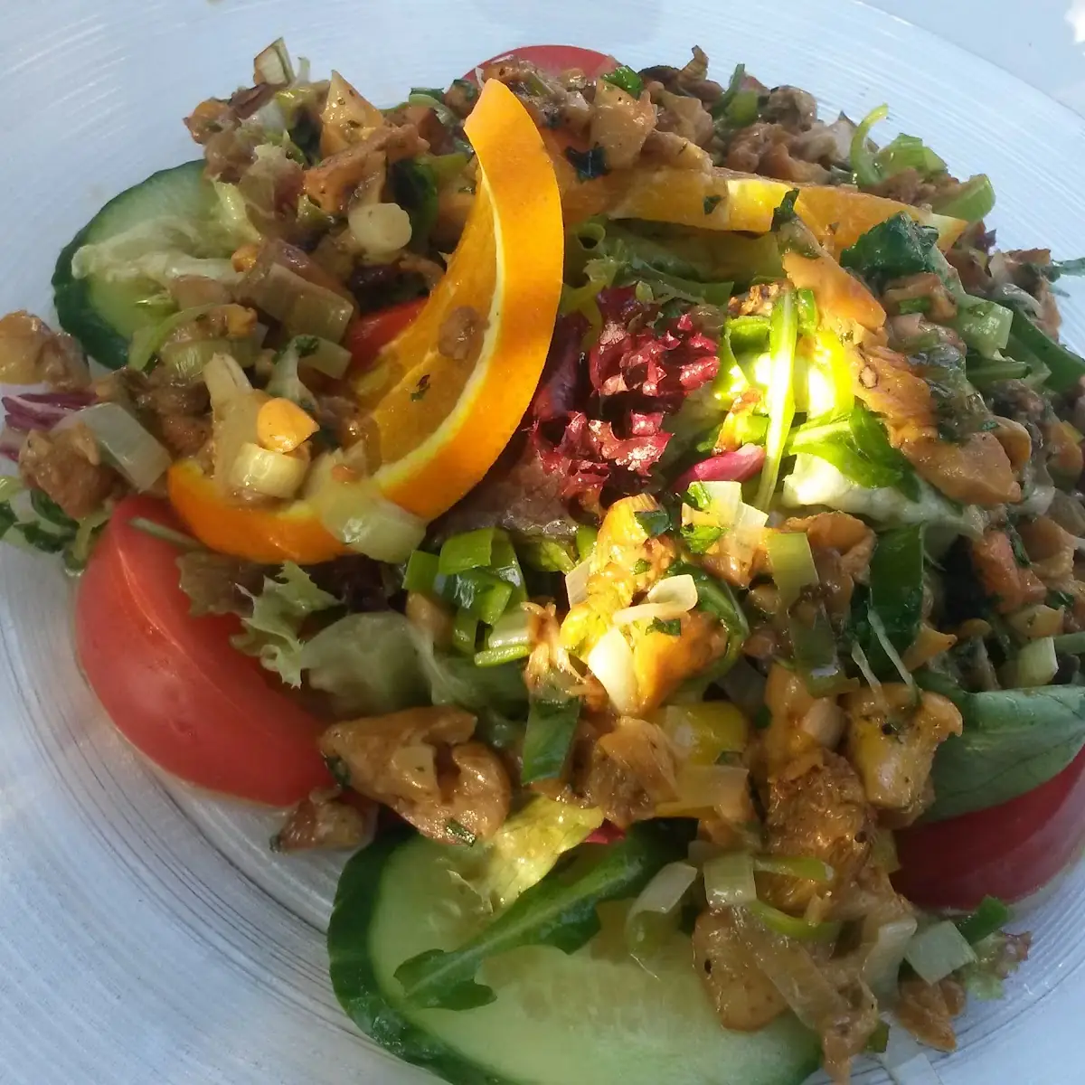 Eierschwammerl Auf Salat