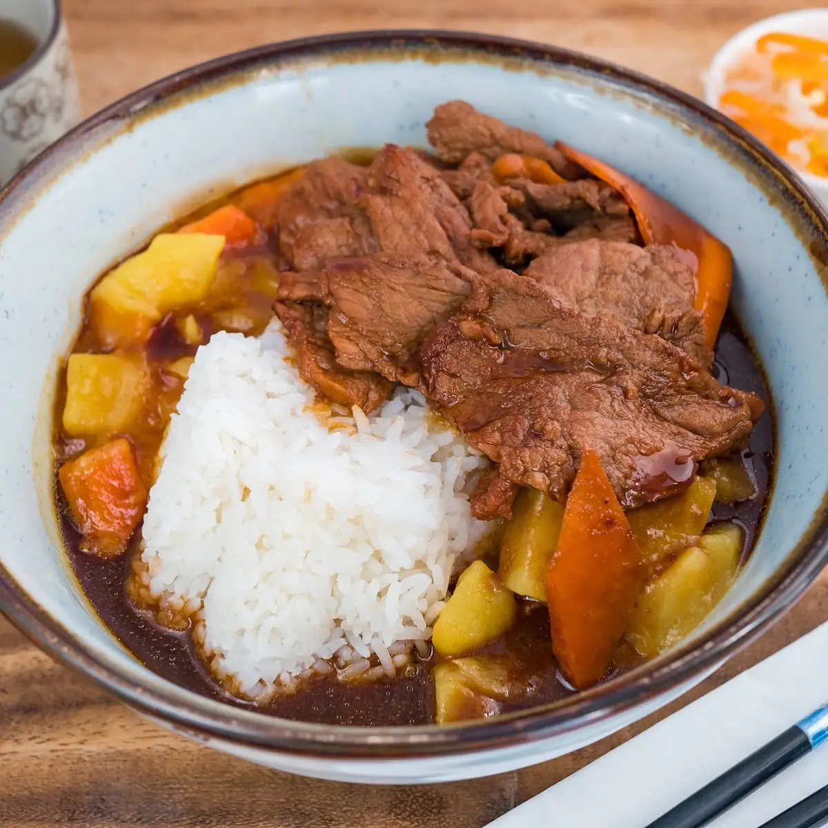 Japanisches Beef Curry