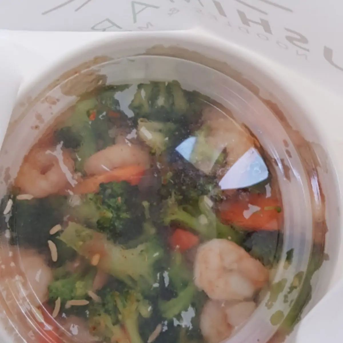 Broccoli Shrimp Bowl