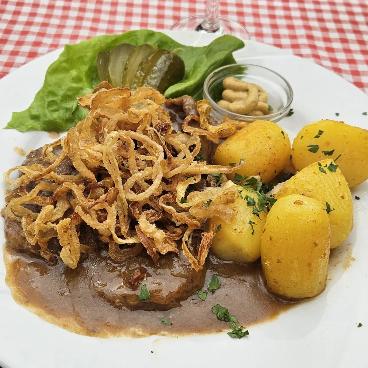 Zwiebelrostbraten