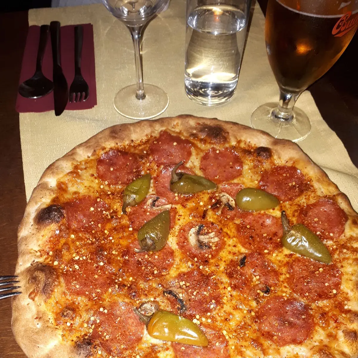 Pizza Diavolo Extra Spicy
