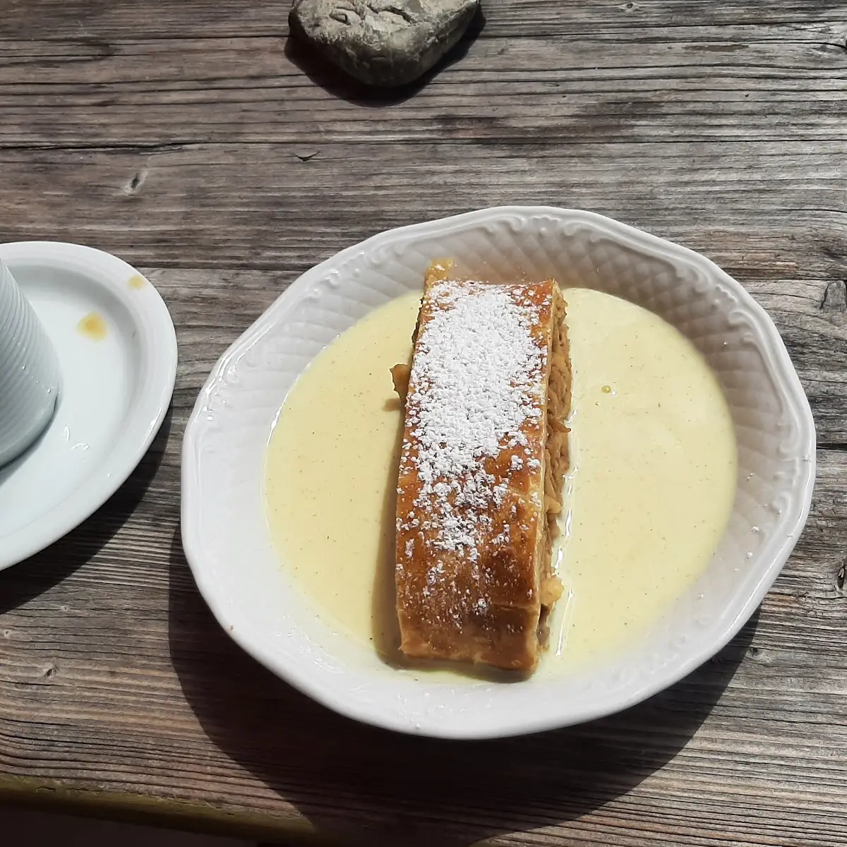 Apfelstrudl Mit Vanillesosse
