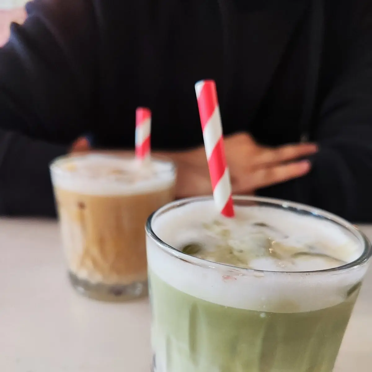 Iced Latte Matcha Latte