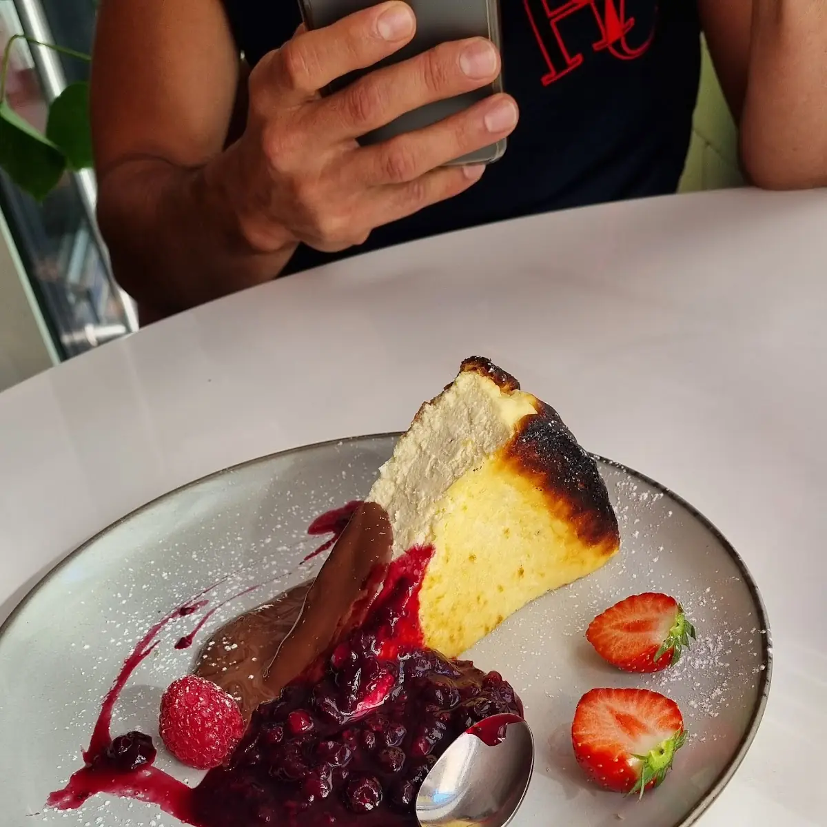 Spazios San Sebastian Cheesecake