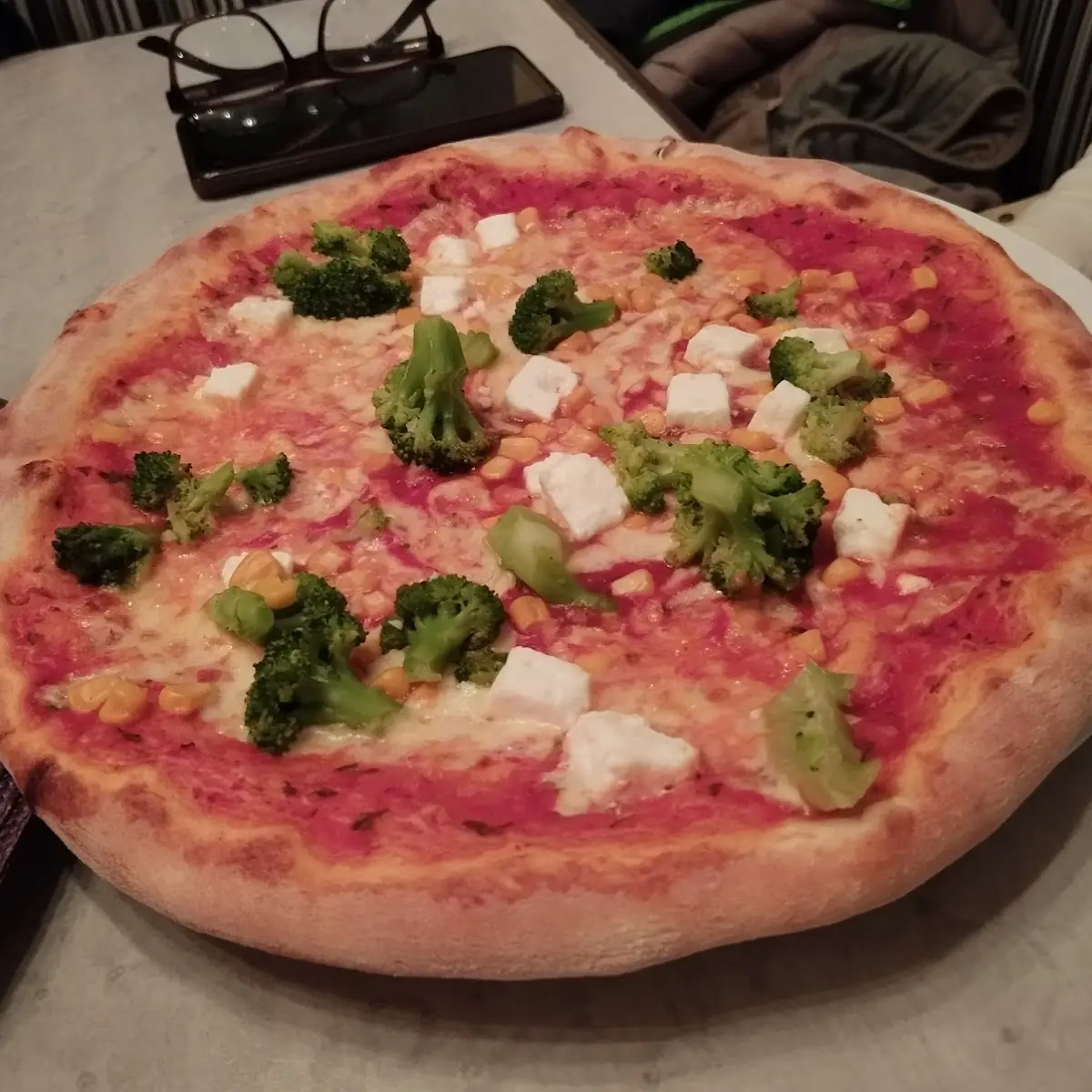 Pizza Con I Broccoletti