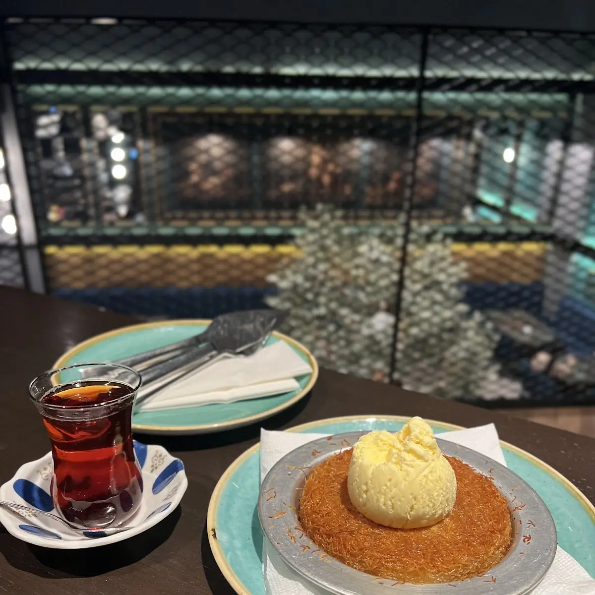 Künefe Mit Eis