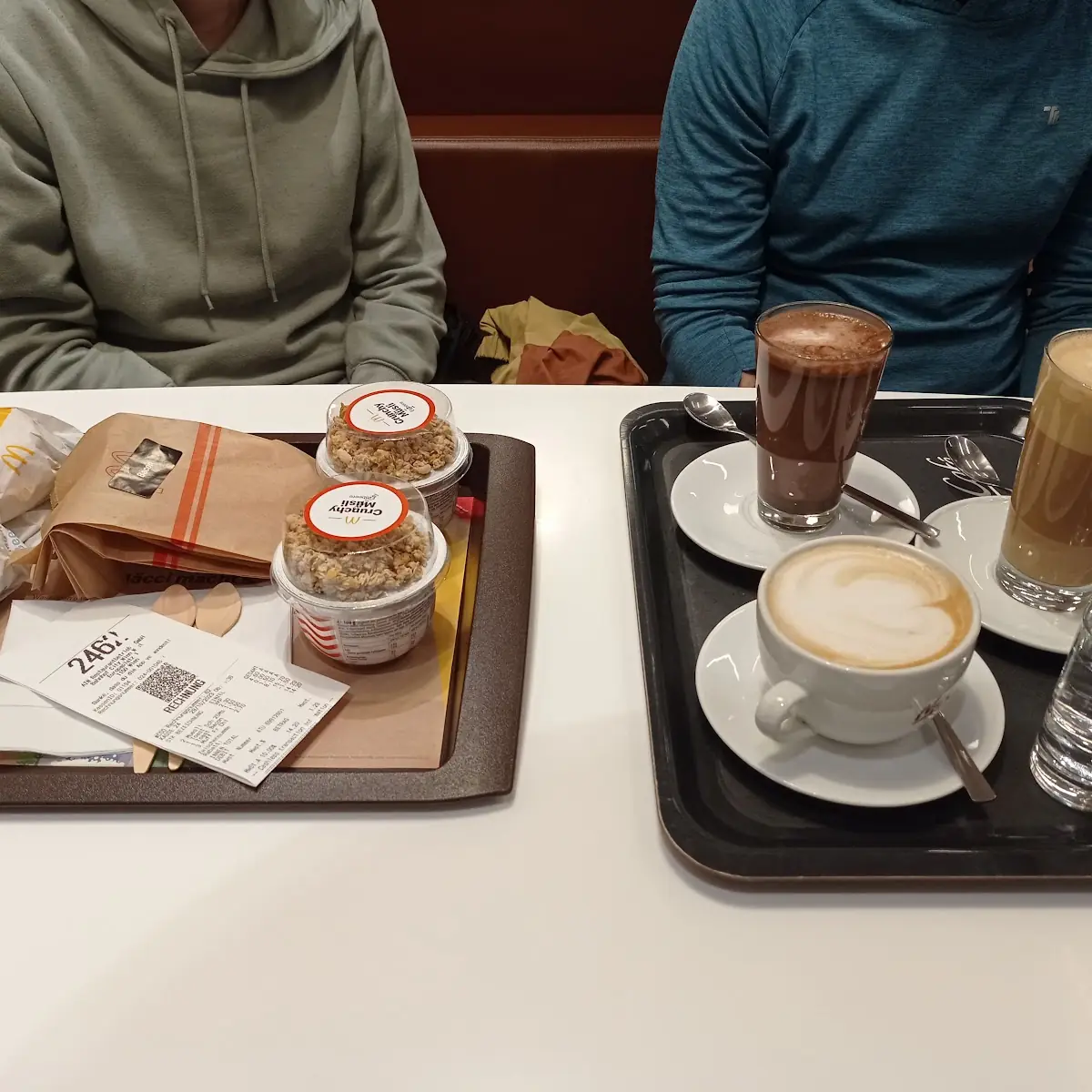 Mcmuffin Fresh Chicken Kaffee Und Toast