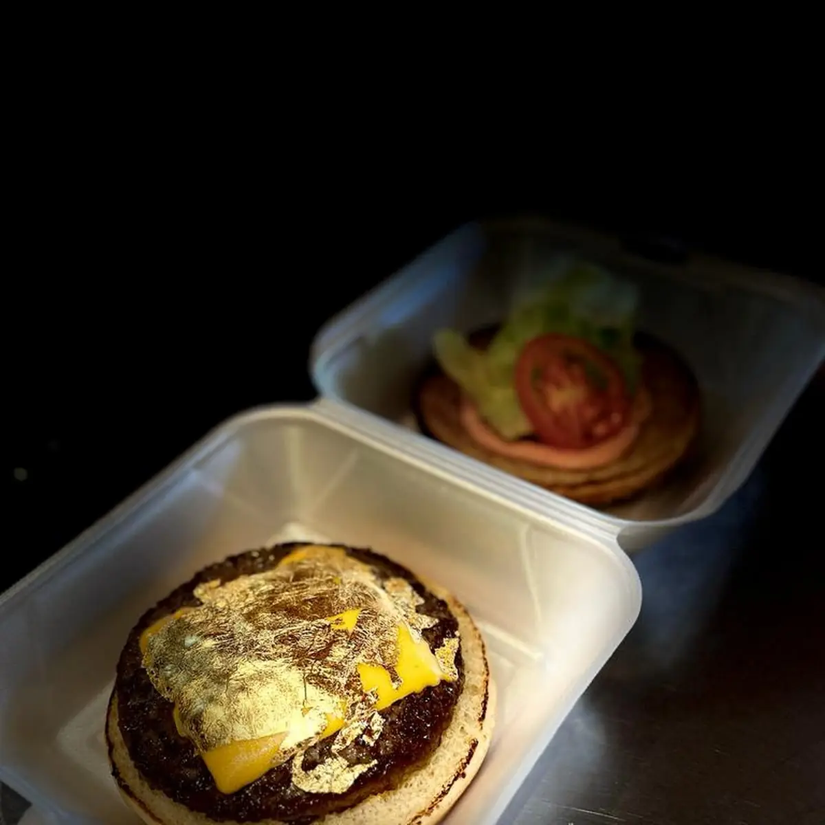 Burger Mit Gold