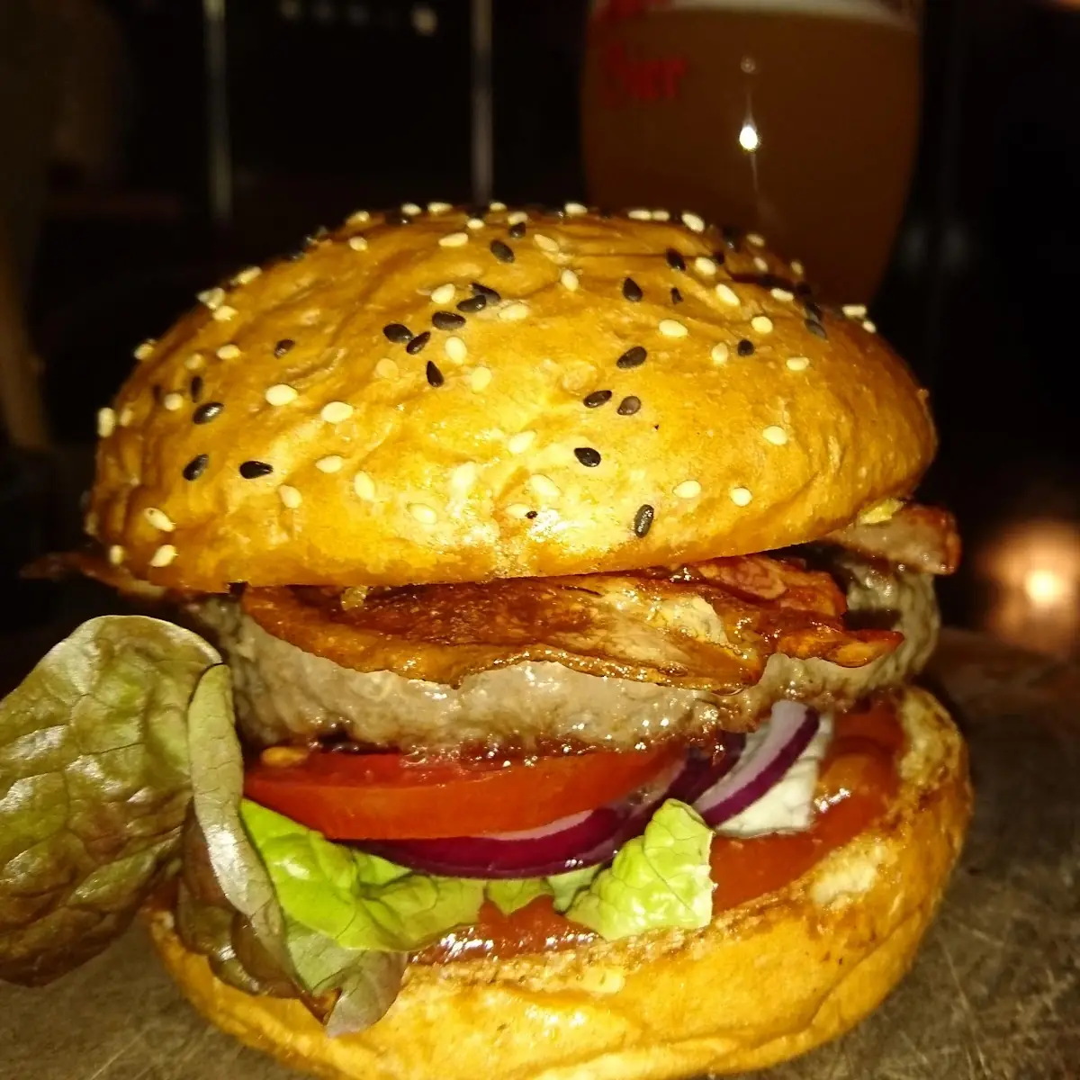 Burger Mit Bacon