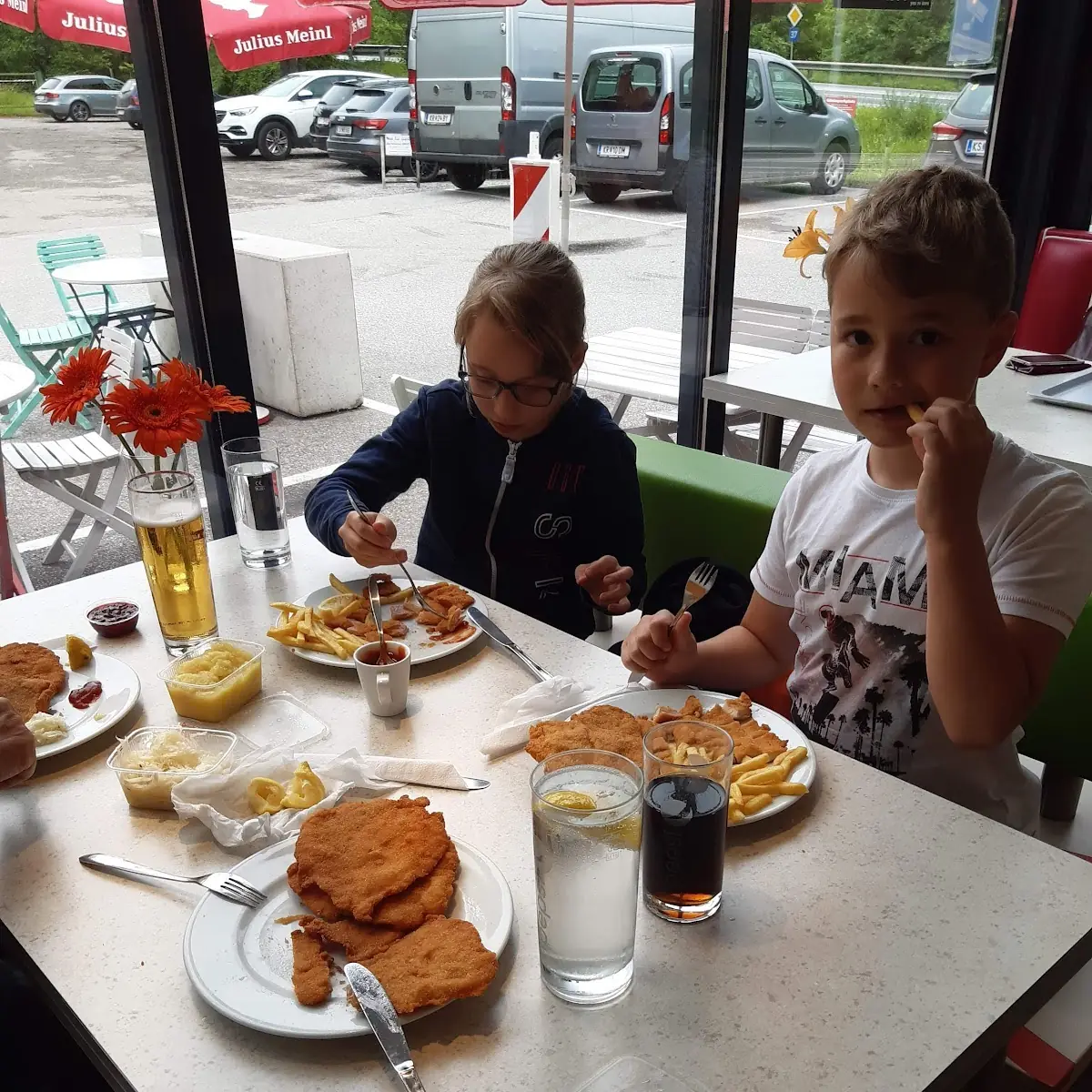 Sur Und Putenschnitzel