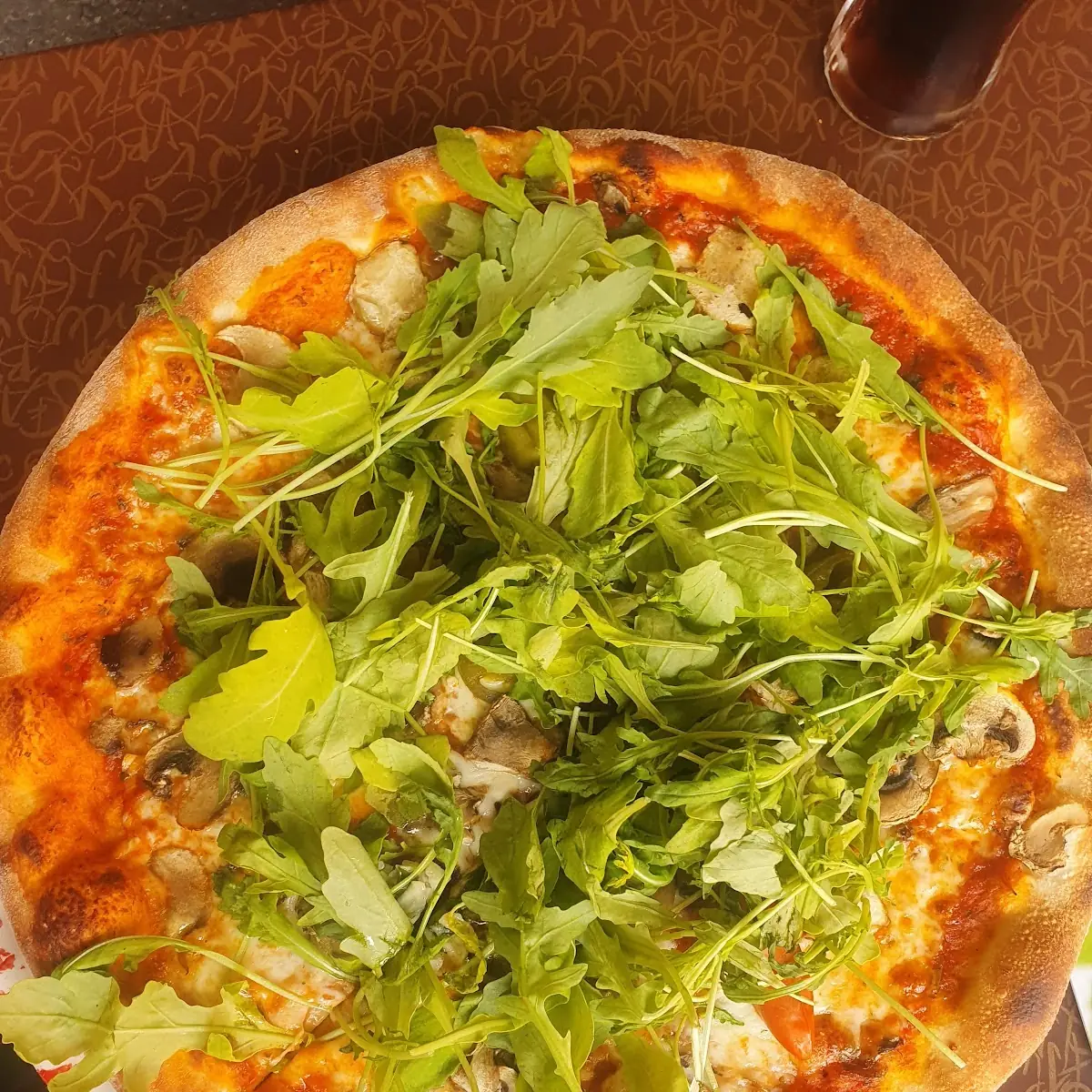 Pizza Palermo Mit Rucola