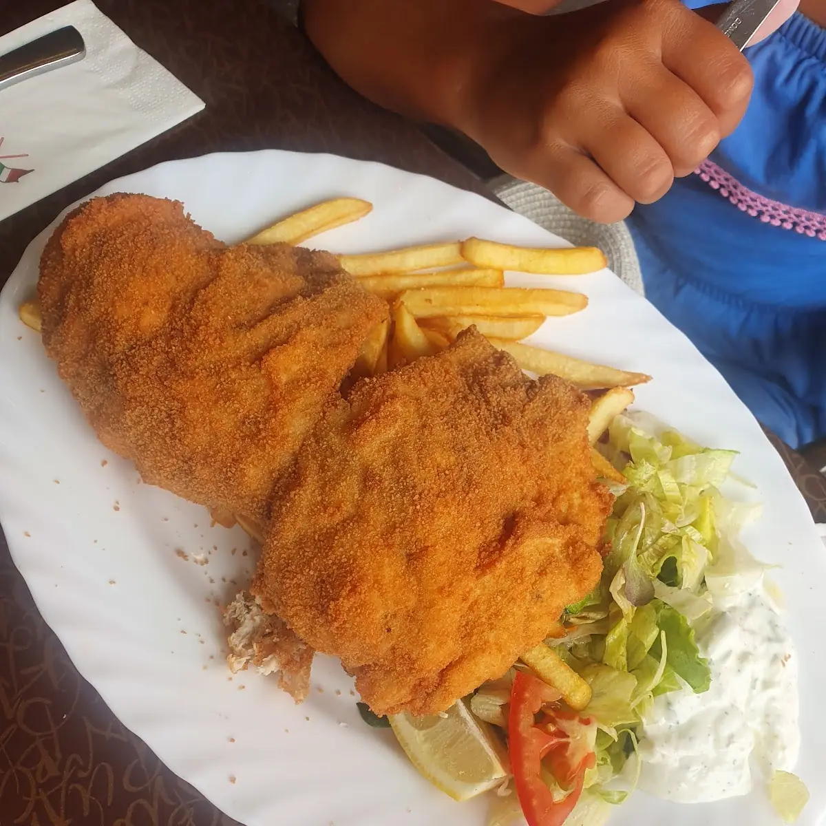 Schnitzel Mit Pommes