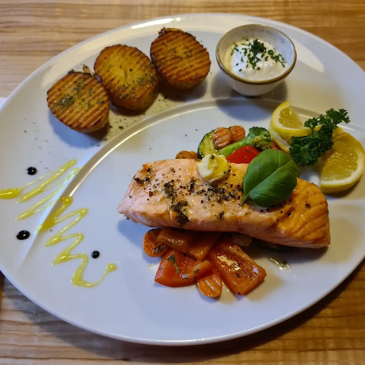 Lachs Steak